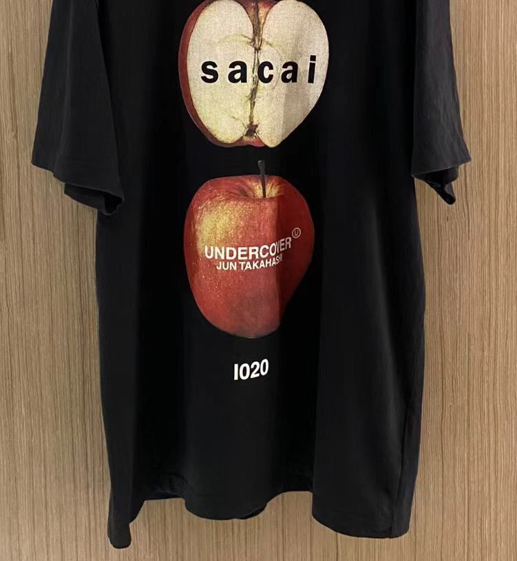 Sacai × Undercover Sacai X Undercover 1020 Apple Tee | Grailed