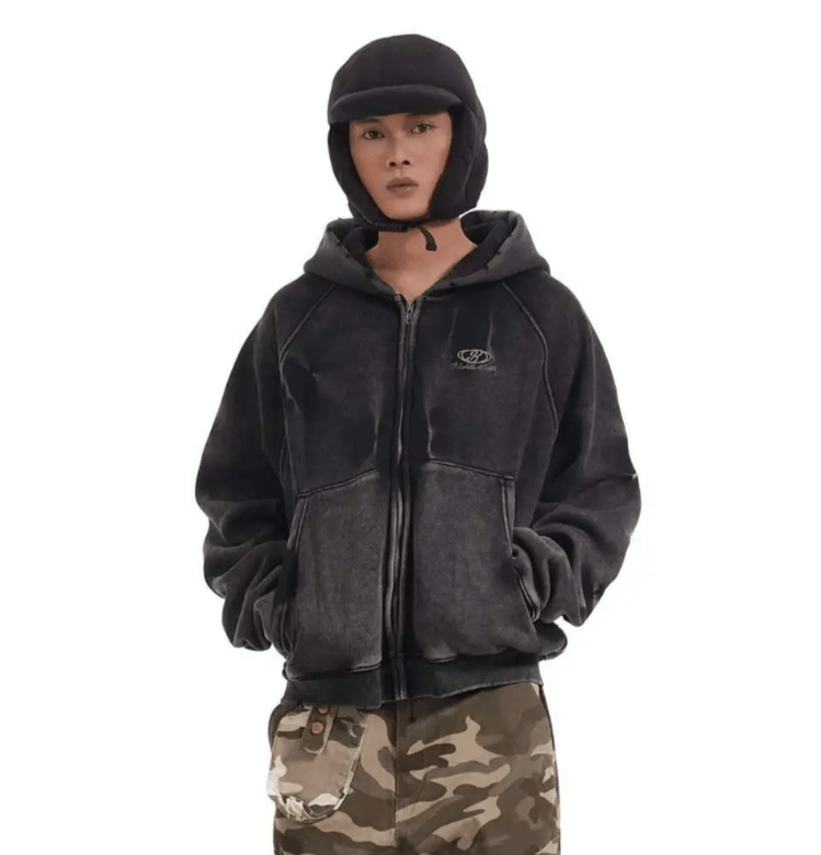 Japanese Brand Design Padded Hooded Size US S / EU 44-46 / 1 - 1 Thumbnail