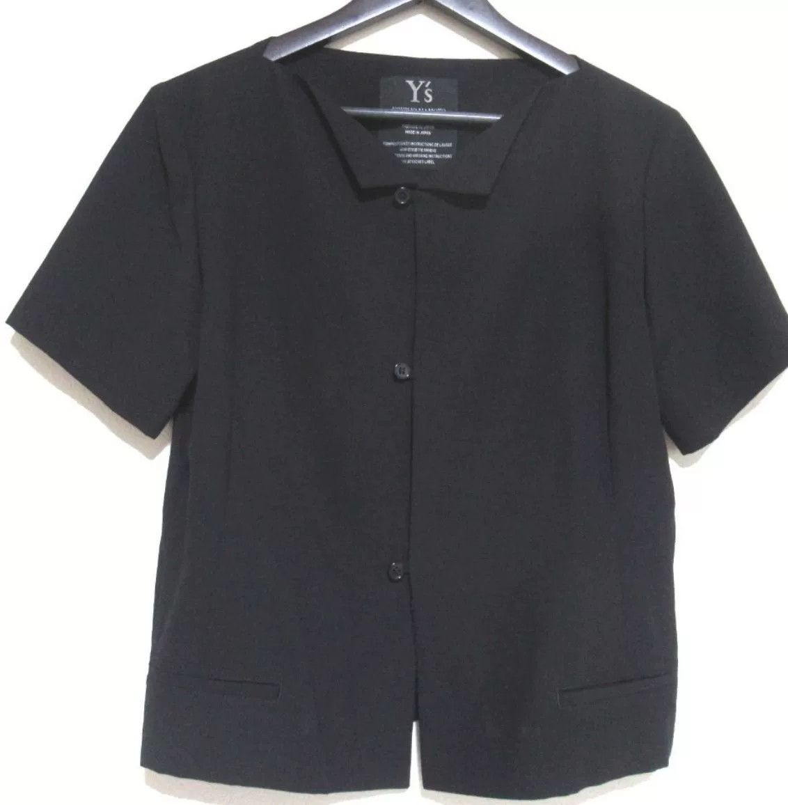 Yohji Yamamoto Y's Yohji Yamamoto Short Sleeve Shirt Size US L / EU 52-54 / 3 - 1 Thumbnail