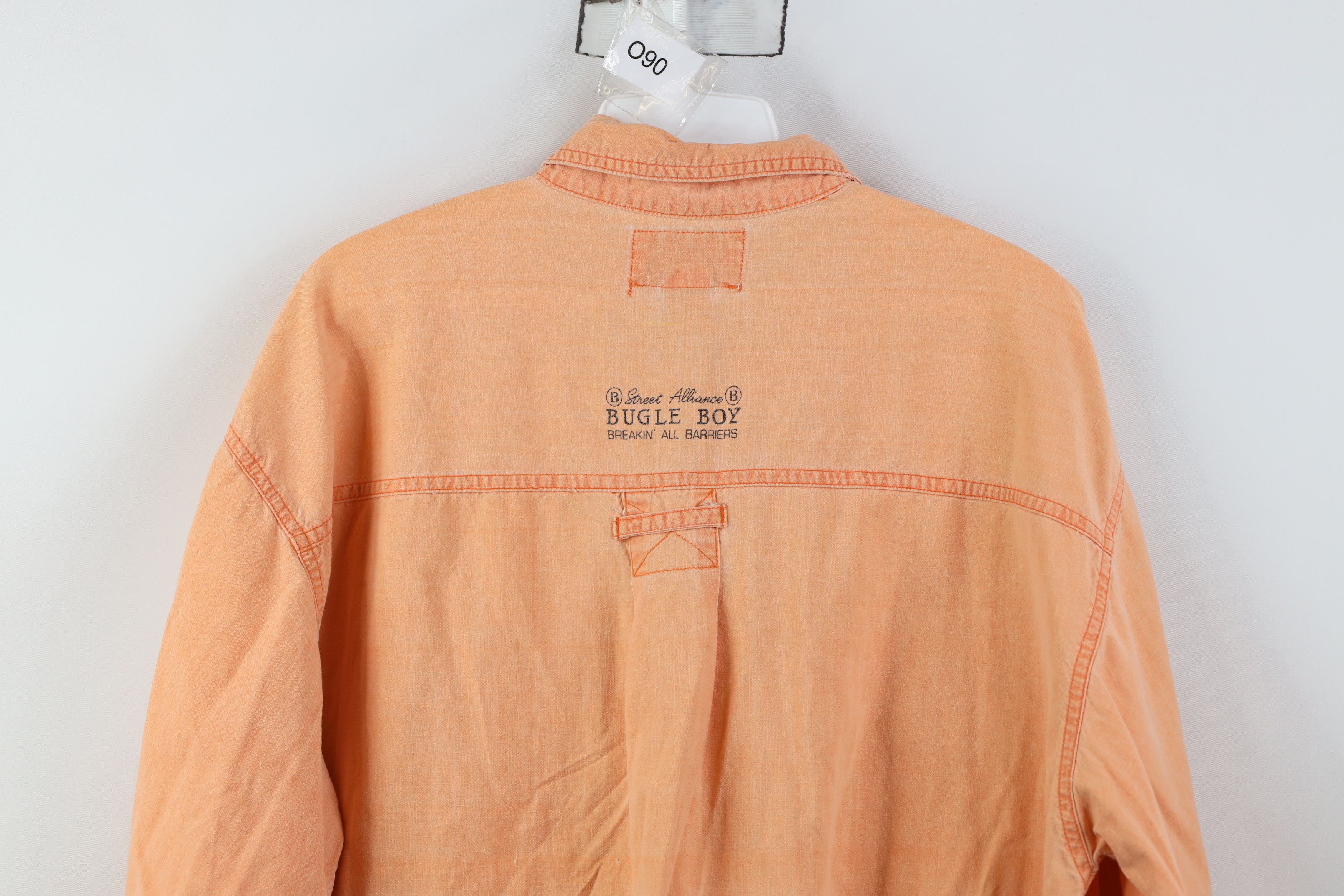 Vintage Vintage 90s Bugle Boy Big Pocket Collared Button Shirt Size US M / EU 48-50 / 2 - 15 Thumbnail