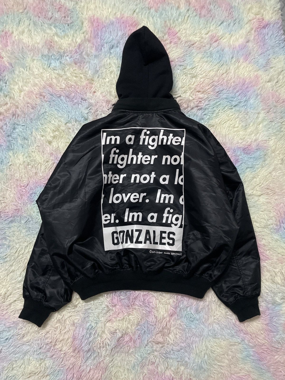 [MARK GONZALES] WOMENS RETRO COLOR BLOCK CROP JACKET★ WOMENS RETRO COLOR BLOCK CROP JACKET - BEIGE - 마크곤잘레스
