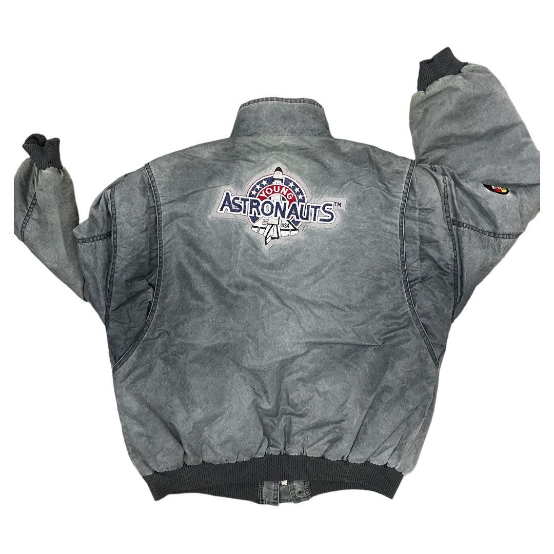Japanese Brand Vintage Young Astronauts NASA Multi-Patch Bomber Jacket Size US L / EU 52-54 / 3 - 2 Thumbnail