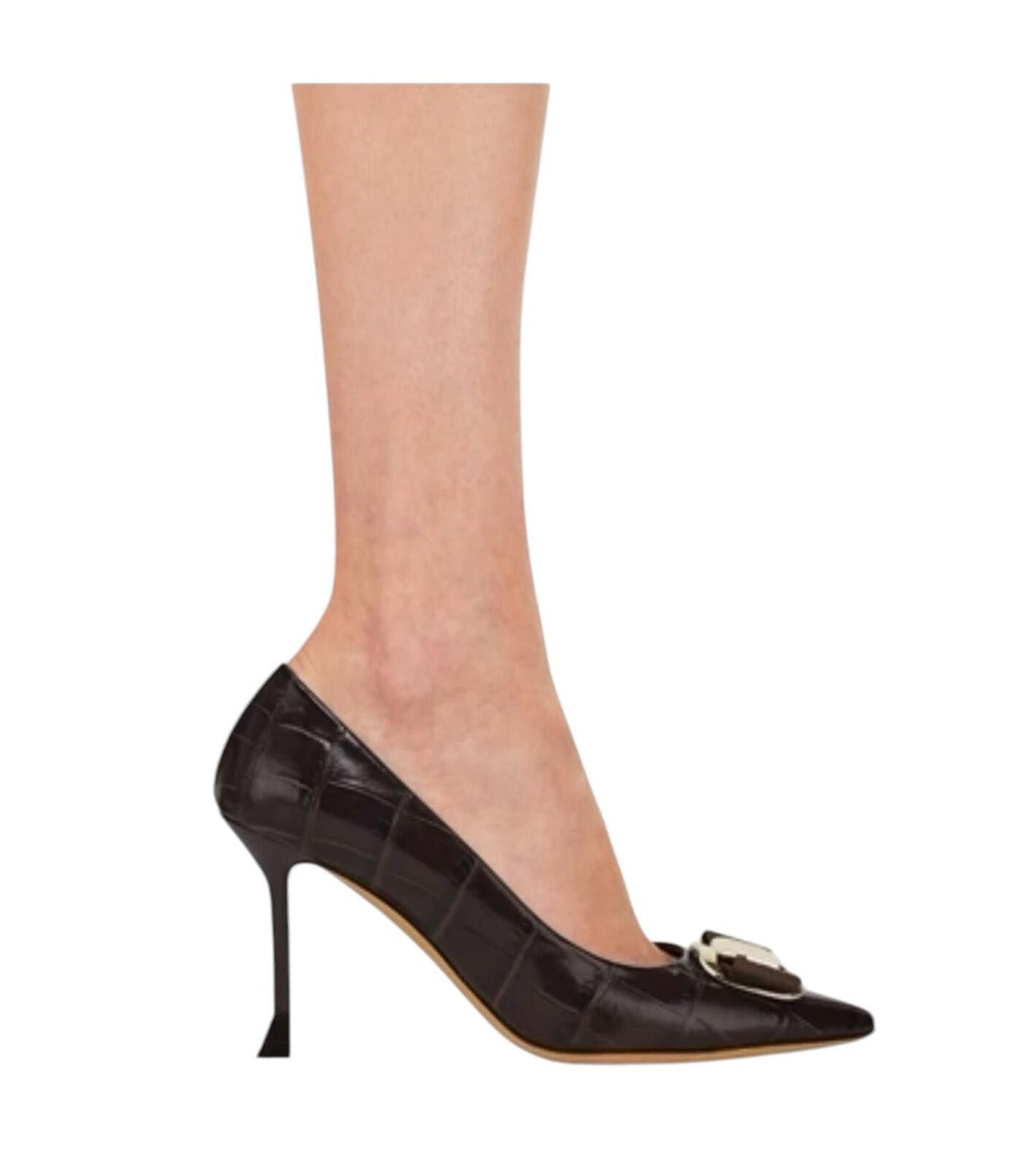 Salvatore Ferragamo Ferrragamo New Vara Plate Pump Size ONE SIZE - 4 Thumbnail