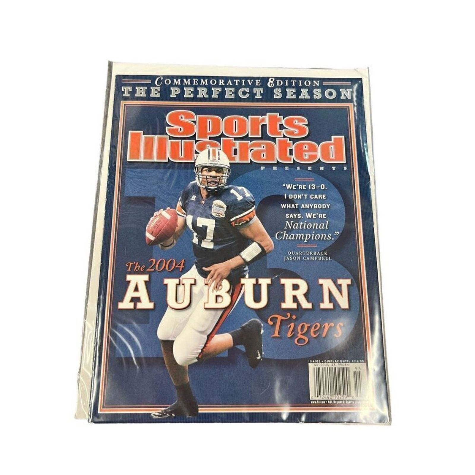 Other Sports Illustrated 2004 Auburn Tigers Perfect Season Magazi Size ONE SIZE - 1 Thumbnail