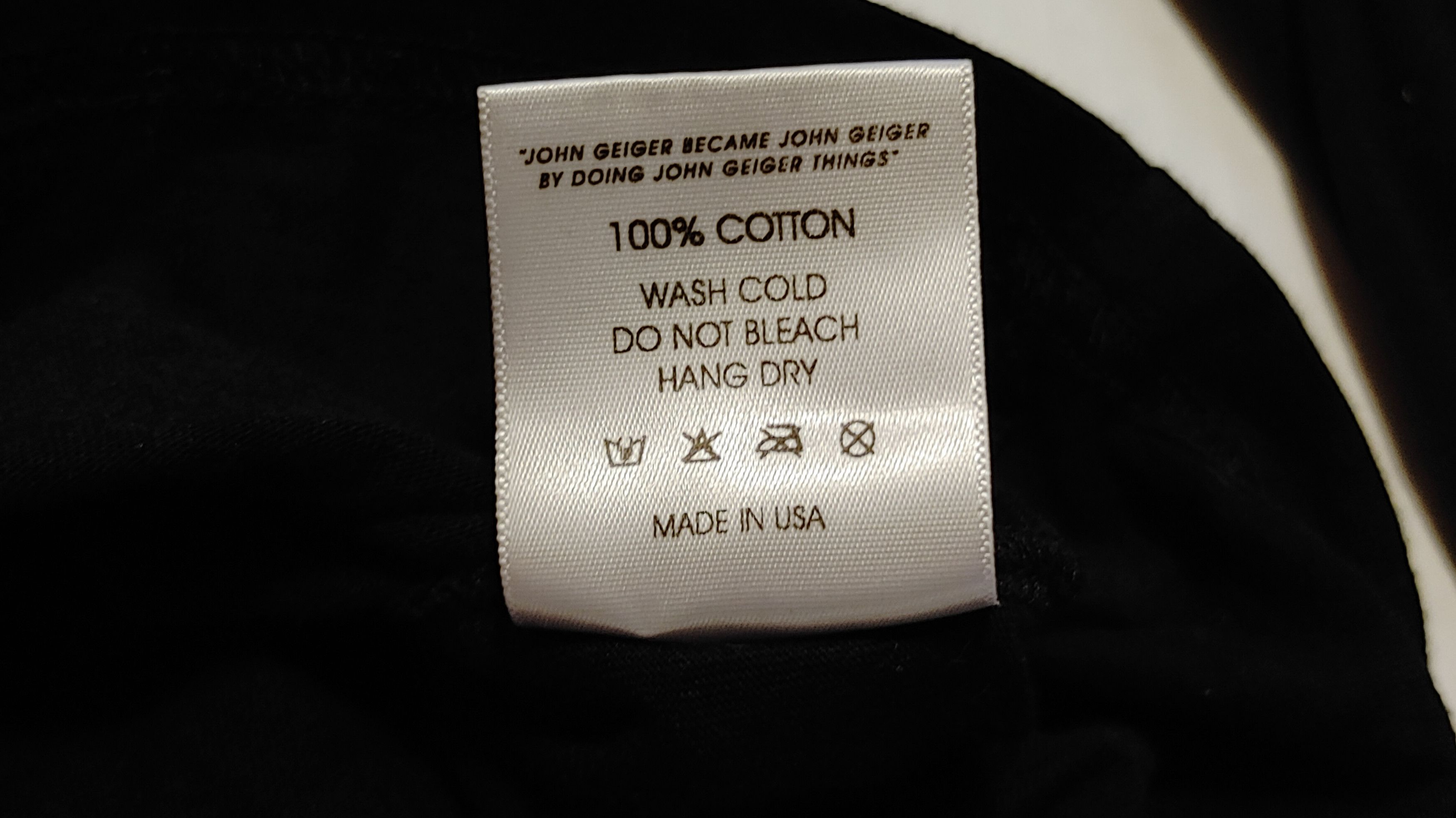 John Geiger John Geiger Limited Edition Long Sleeve T-shirt Size US L / EU 52-54 / 3 - 5 Thumbnail