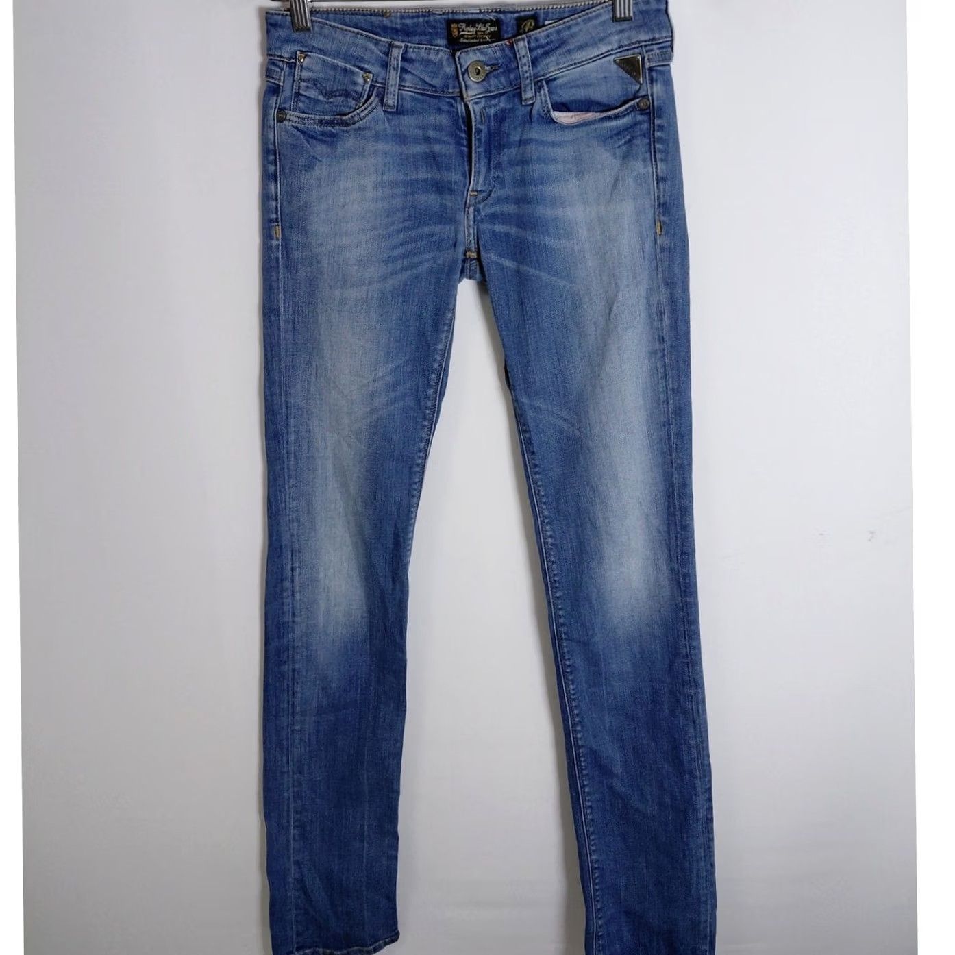 Replay Replay Blue Replay Jeans Denim Pants Solid Regular Women Size 26 Jeans Denim Solid Regular Women Size 26 Size 26" / US 2 / IT 38 - 2 Thumbnail