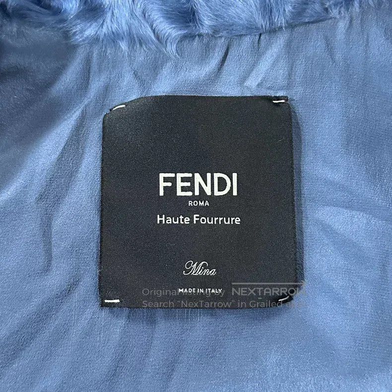 Fendi Fendi Swakara fur mixed high-end coat Size S / US 4 / IT 40 - 4 Thumbnail