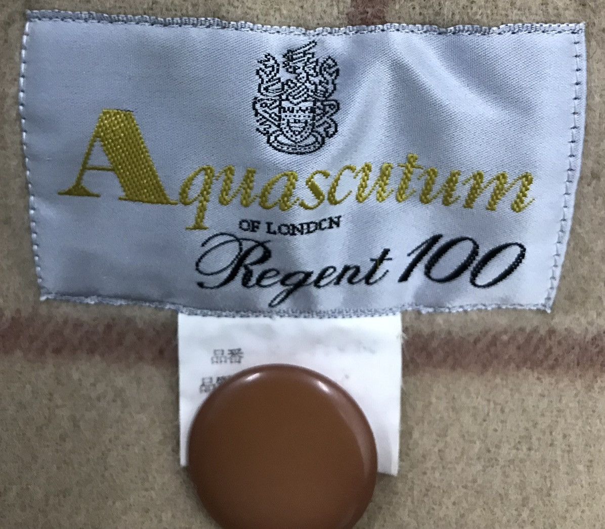 Aquascutum × Vintage Vintage Aquascutum Of London Regent 100 Coats Size L / US 10 / IT 46 - 14 Thumbnail