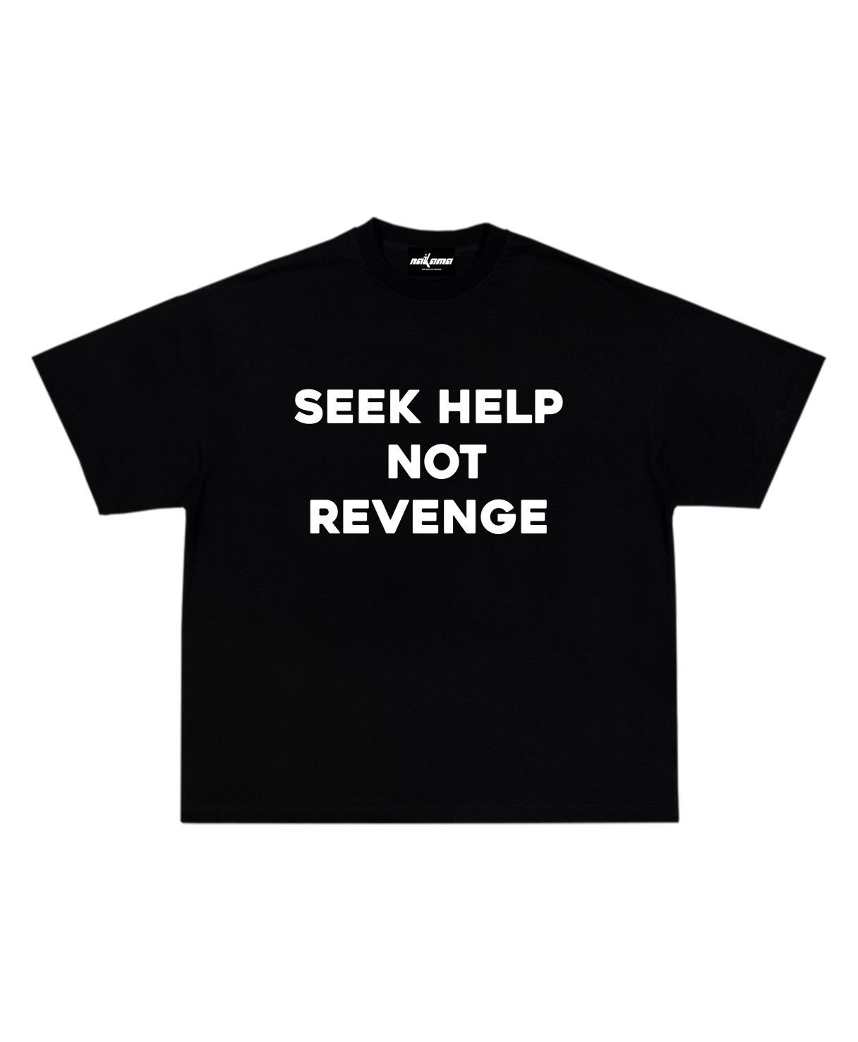 Vintage Seek help not revenge tee Grailed