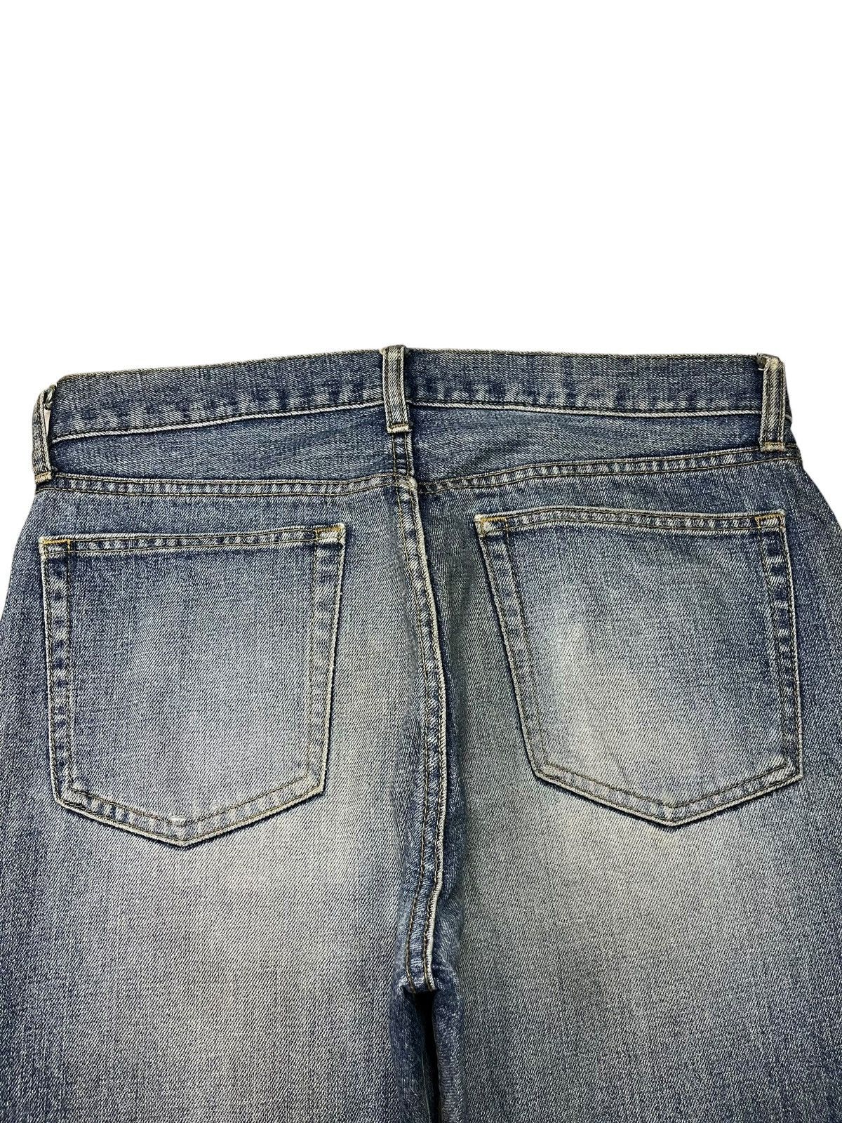 Japanese Brand × Uniqlo Vintage Japanese Uniqlo Mud Wash Distressed Baggy jeans Size US 34 / EU 50 - 8 Thumbnail