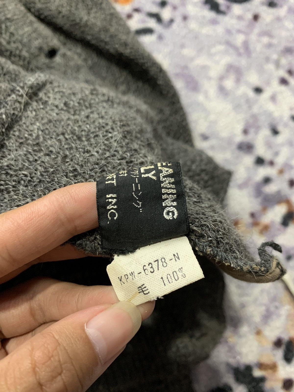 Issey Miyake Vintage Distressed Cardigan Grunge Kurt Cobain Size US M / EU 48-50 / 2 - 6 Thumbnail
