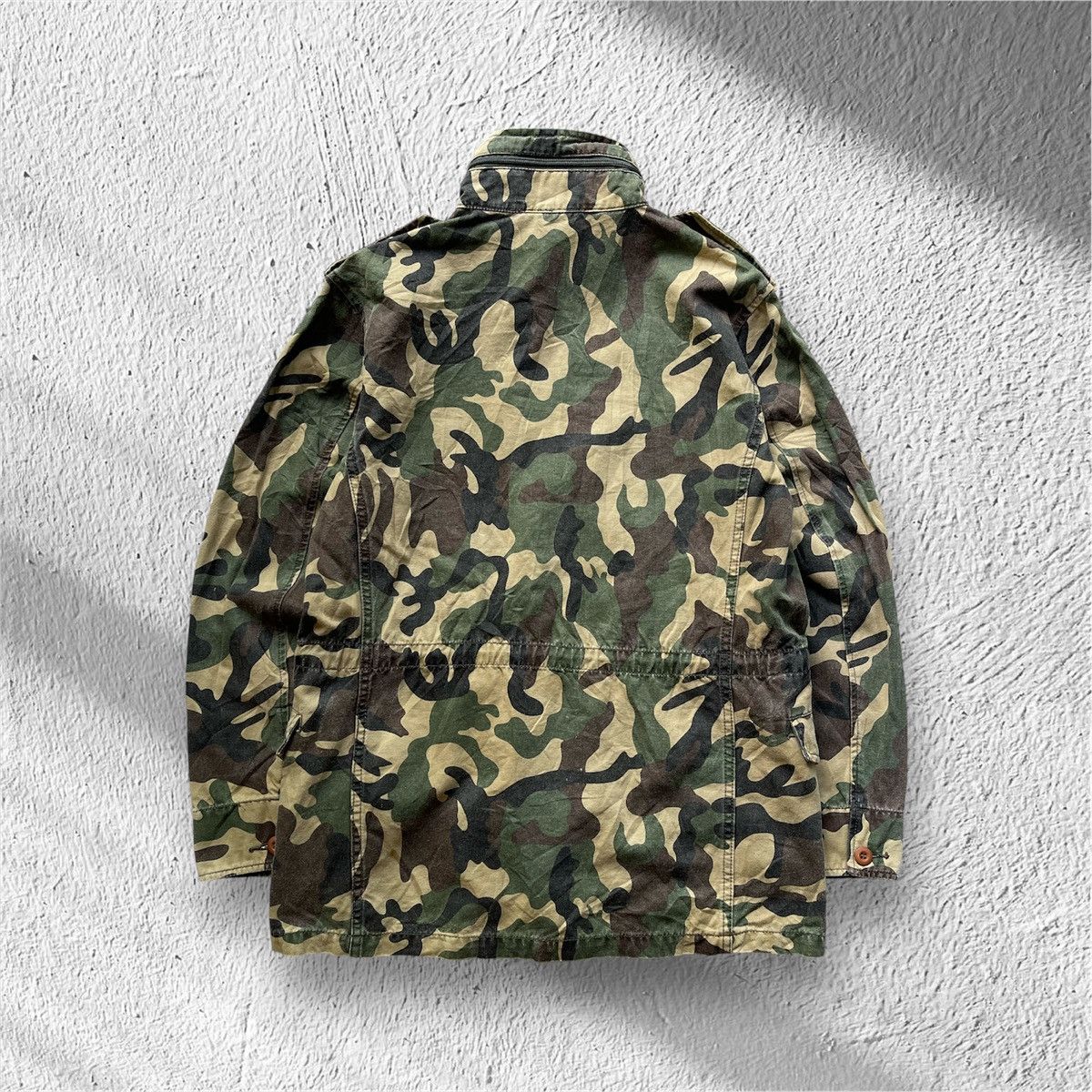 Japanese Brand Vintage Mangrove Camo M65 Field Jacket Size US L / EU 52-54 / 3 - 2 Thumbnail