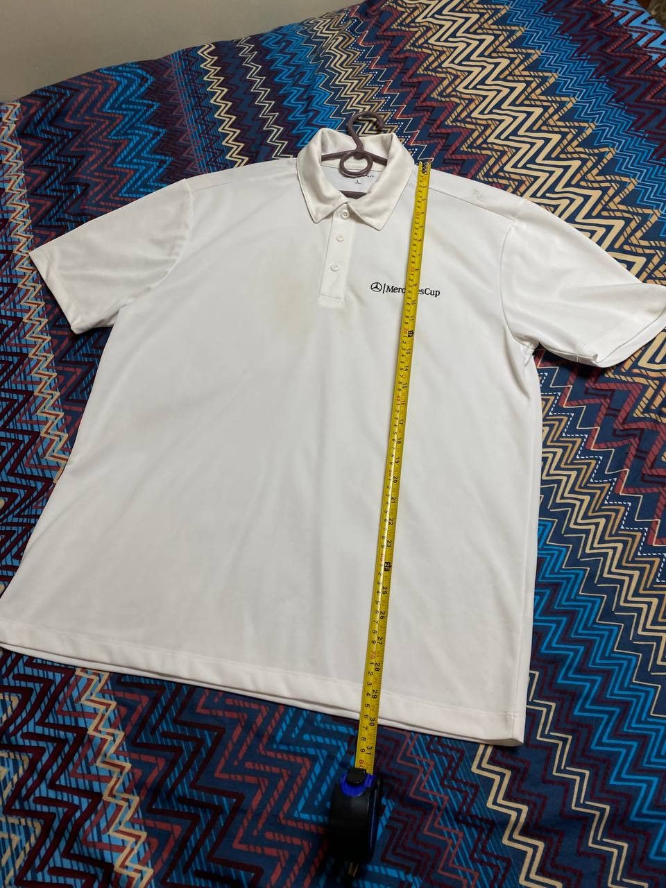 Mercedes-Benz Vintage 90s Mecedes Benz Polo Shirt Size US L / EU 52-54 / 3 - 14 Thumbnail