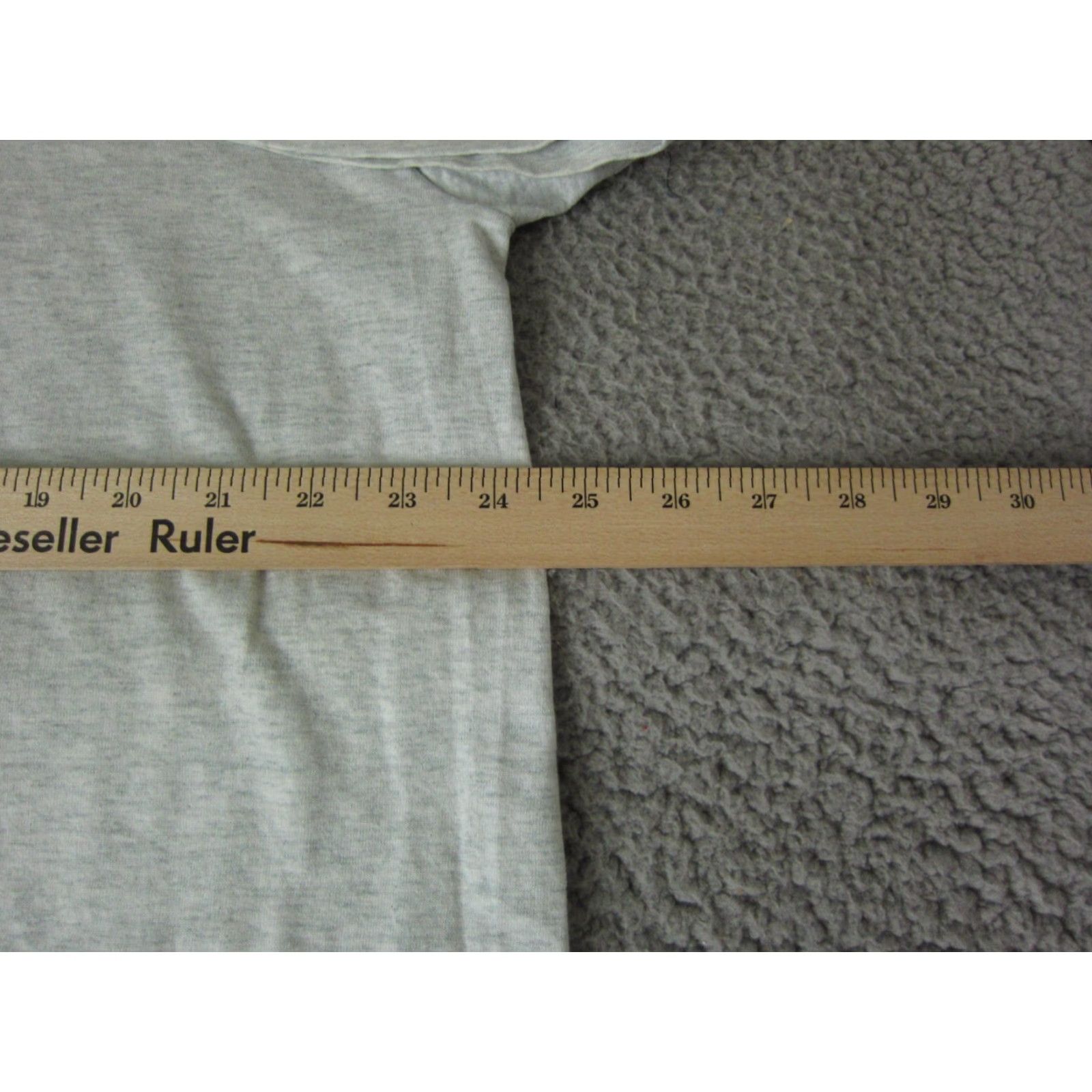 Fruit Of The Loom VINTAGE Fruit of the Loom Shirt Mens XL Gray Crew Neck Short Sleeve Logo Iowa T-Shirt Origin United States Size US XL / EU 56 / 4 - 6 Thumbnail