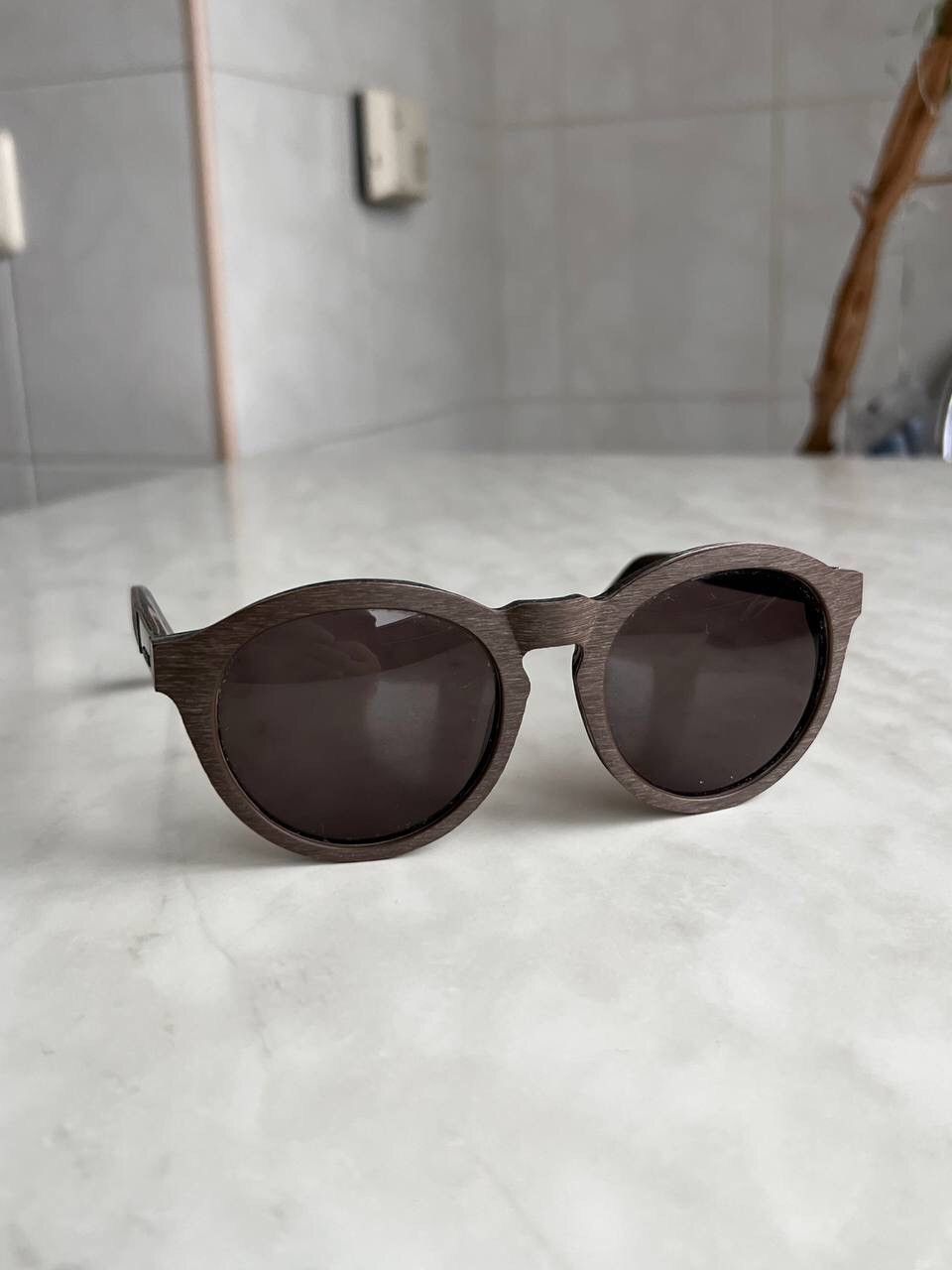 Diesel Vintage Diesel Sunglasses Wood Frame Eyewear Metal Logo Y2K Size ONE SIZE - 2 Thumbnail