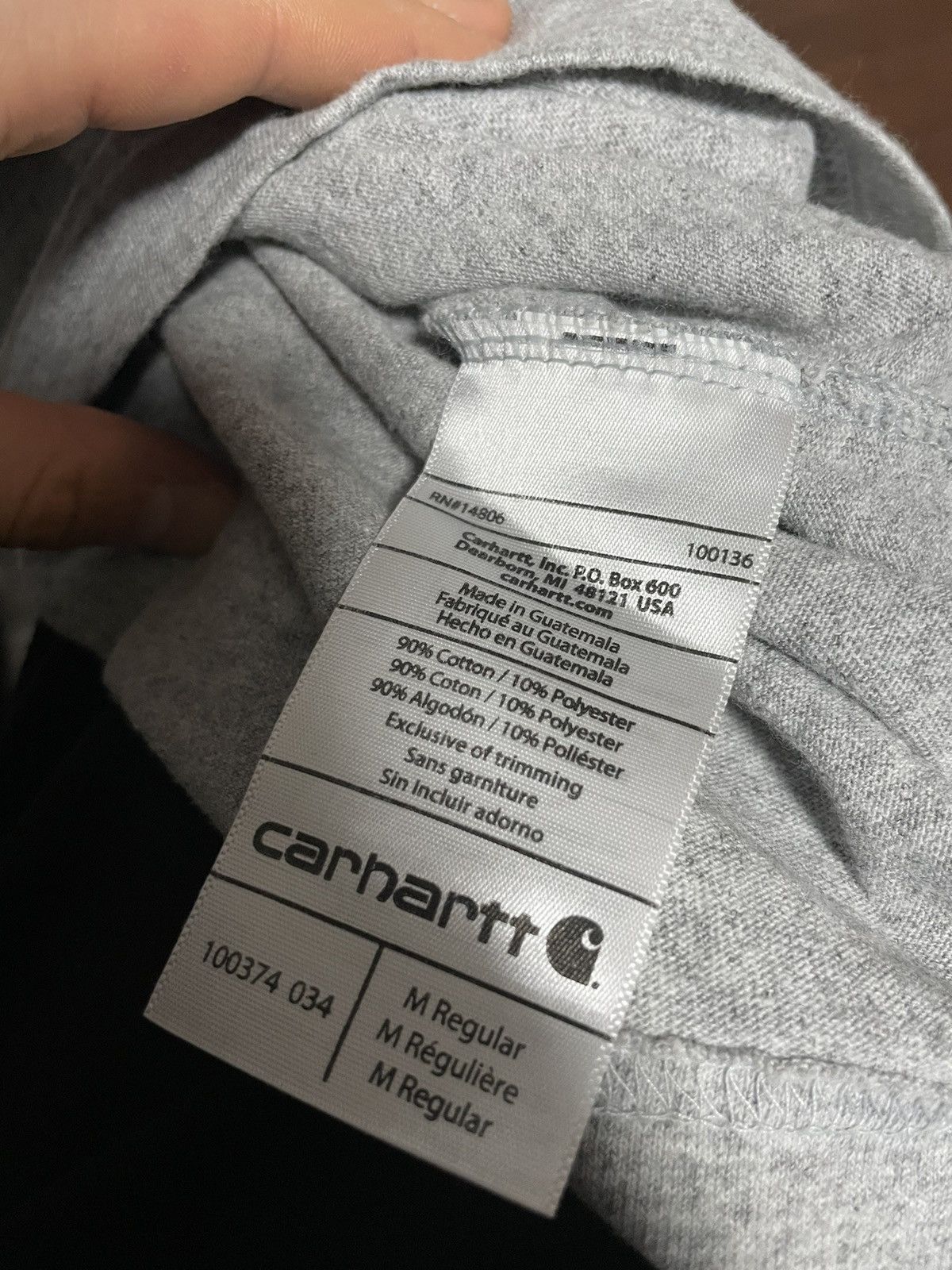 Carhartt Carhartt Sleeveless T Shirt / Tank Top Grey Size US M / EU 48-50 / 2 - 6 Thumbnail