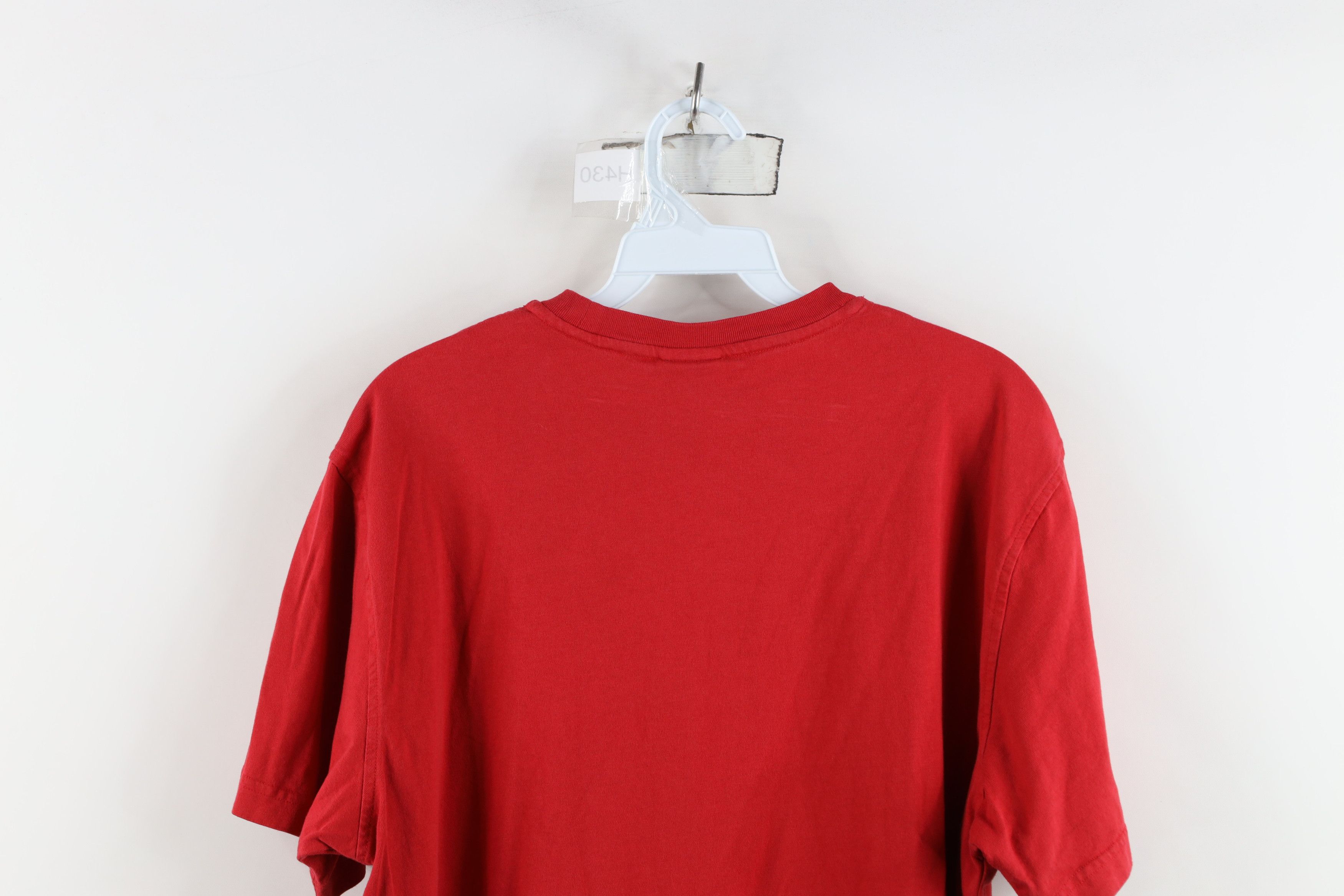 Brooks Brothers Vintage 90s Brooks Brothers Short Sleeve T-Shirt Red Cotton Size US L / EU 52-54 / 3 - 12 Thumbnail