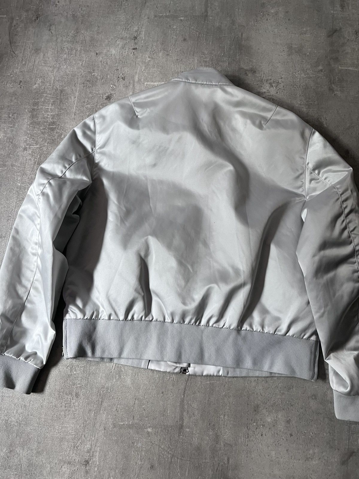 Acne Studios Acne Studios S/S 2017 Mito silver nylon jacket Size US M / EU 48-50 / 2 - 14 Thumbnail