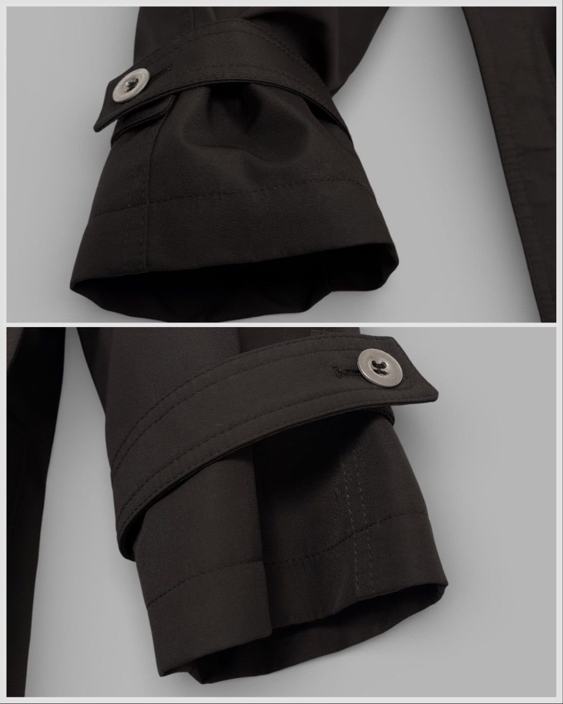 Versace Stunning Rare 90s VERSACE V2 Double Breasted Trench Coat Size S / US 4 / IT 40 - 8 Thumbnail
