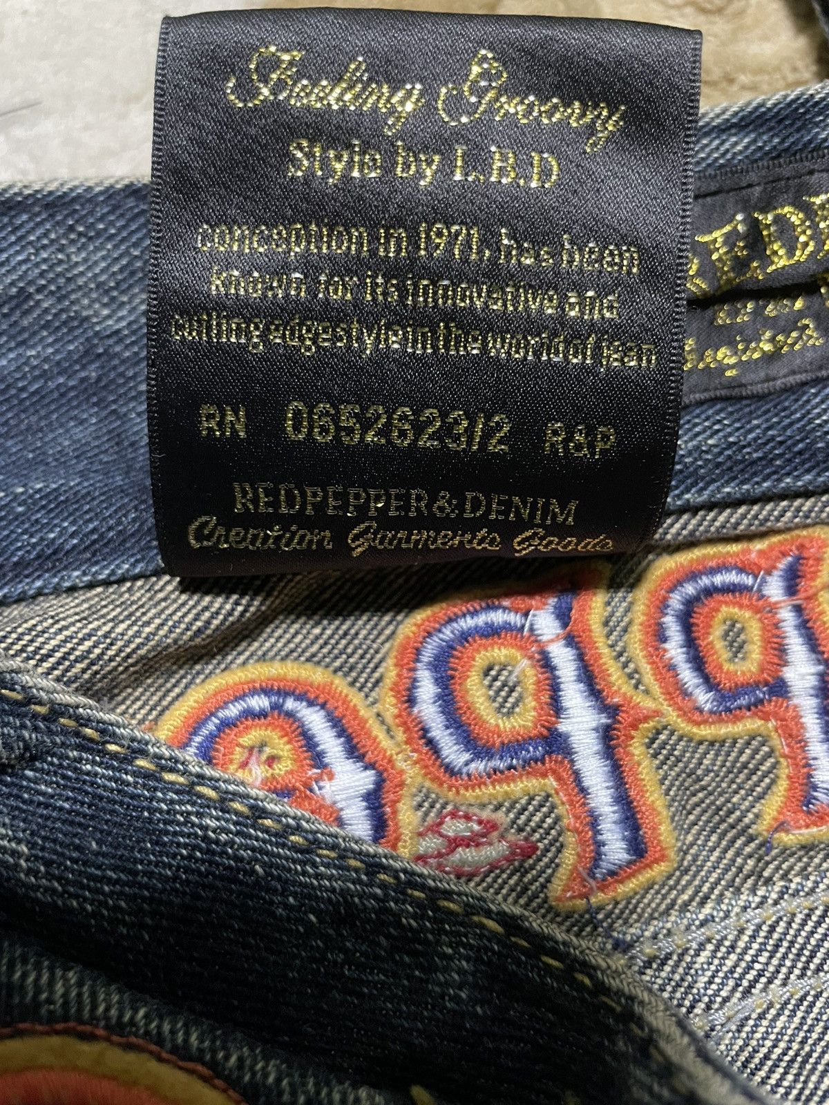 Designer Red Pepper x Kendrick Lamar x Bootcut Jeans Flare RARE!! Size US 30 / EU 46 - 11 Thumbnail