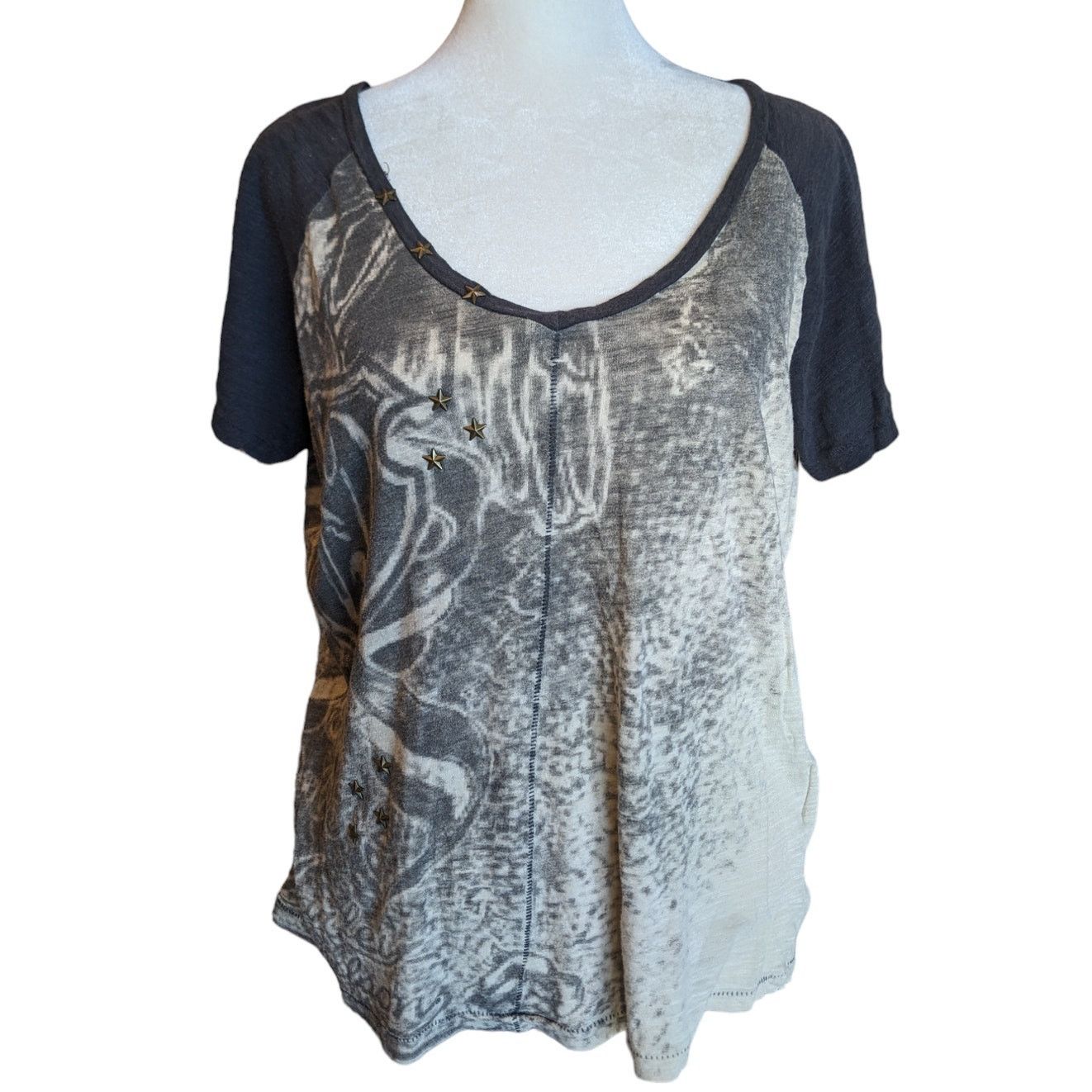 Harley Davidson Harley Davidson Motor Clothes Star Stud Tshirt Medium Size M / US 6-8 / IT 42-44 - 1 Thumbnail