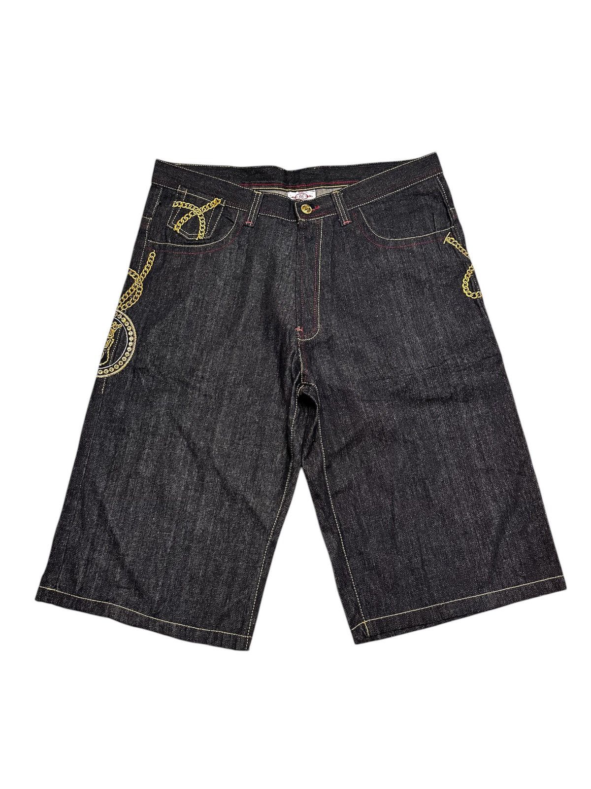 Rick Owens Crazy 2000s Crown Holder Baggy Y2K Jorts Jnco Goa Lgb Style Size US 38 / EU 54 - 4 Thumbnail