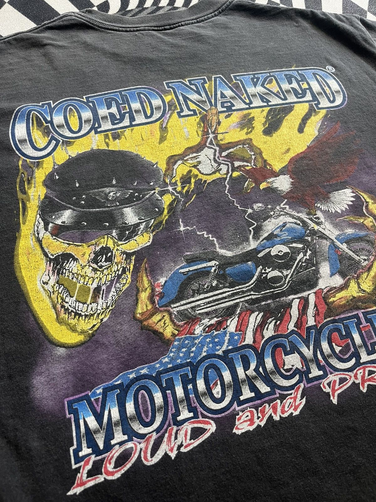 Vintage Vintage COED NAKED Motorcycling Loud and Proud 90’s Tshirt Size US L / EU 52-54 / 3 - 11 Thumbnail