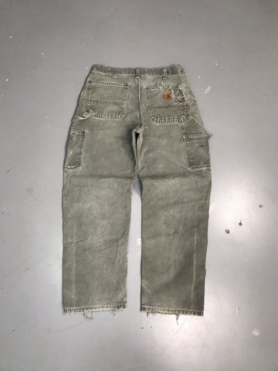Carhartt × Vintage Vintage Carhartt B136 MOS double knee carpenter denim Size US 32 / EU 48 - 7 Thumbnail