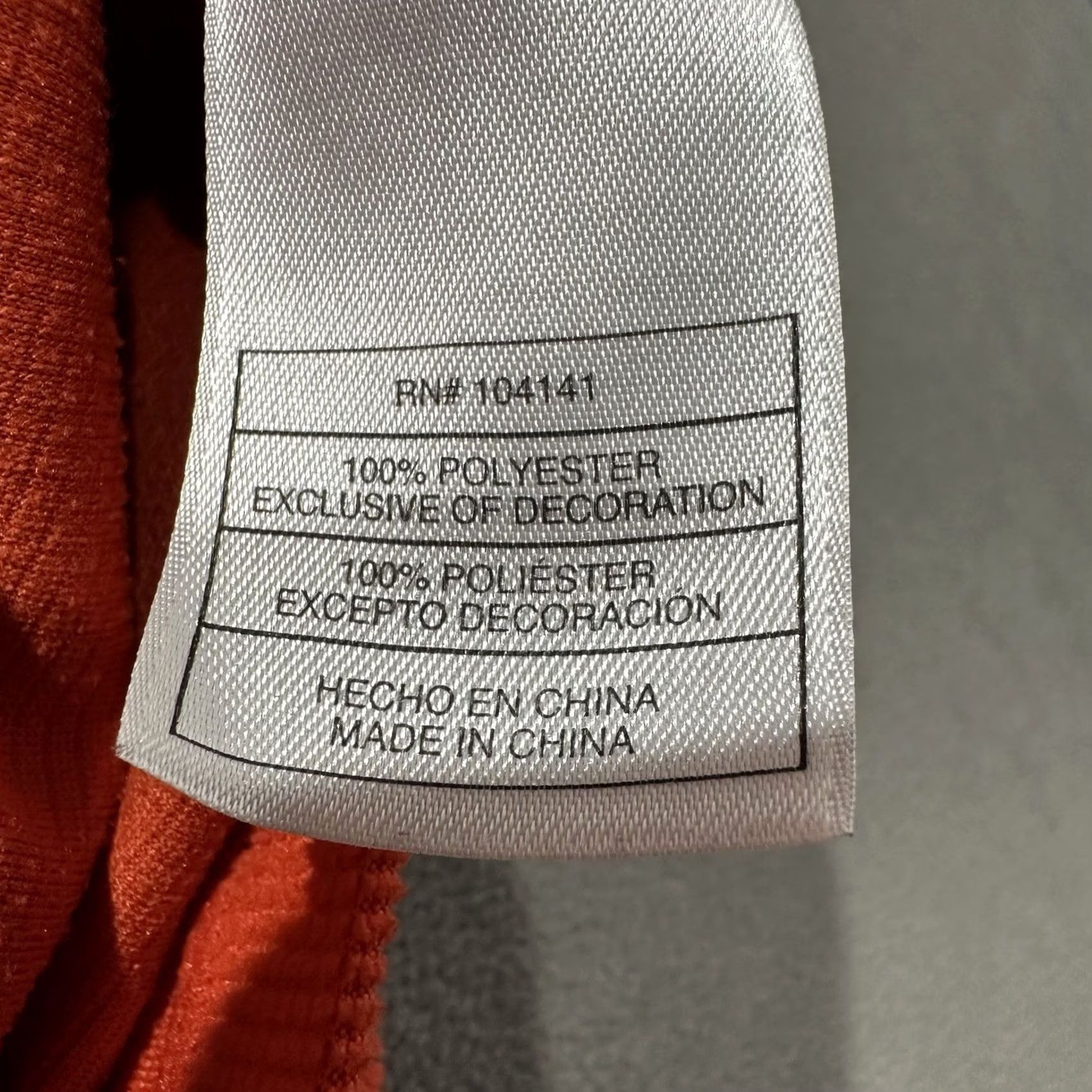 Nike Nike ACG Pullover Mens XL Orange Quarter Zip Thermal Long Sleeve Base Layer EUC Size US XL / EU 56 / 4 - 6 Thumbnail