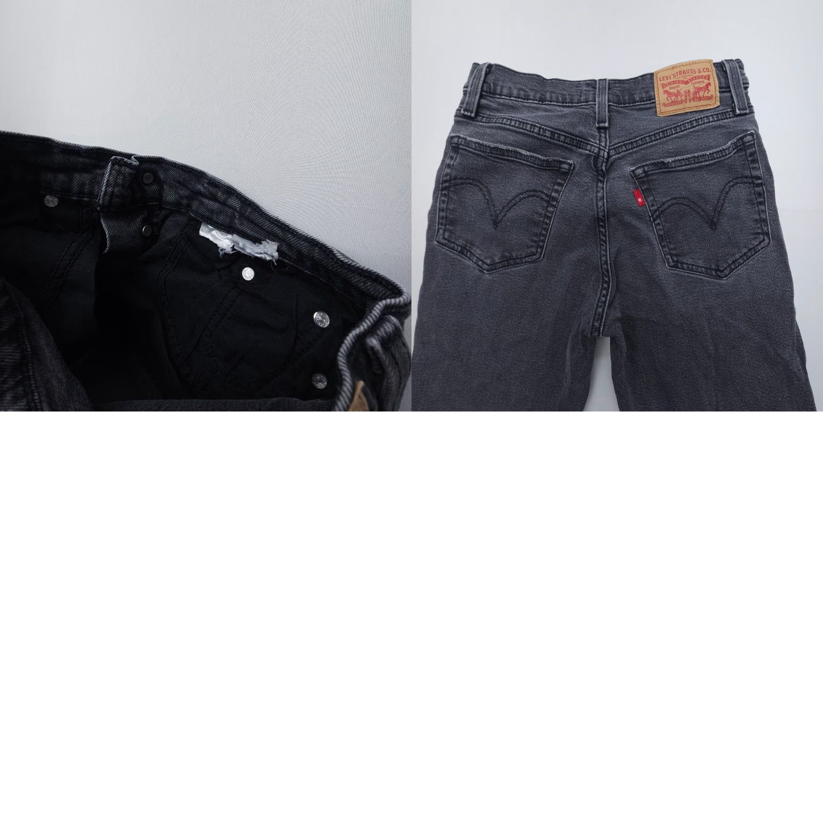 Levi's VINTAGE Levi's Wedgie Straight Jeans Womens 25 XS? Size 42" / US 20 - 8 Thumbnail
