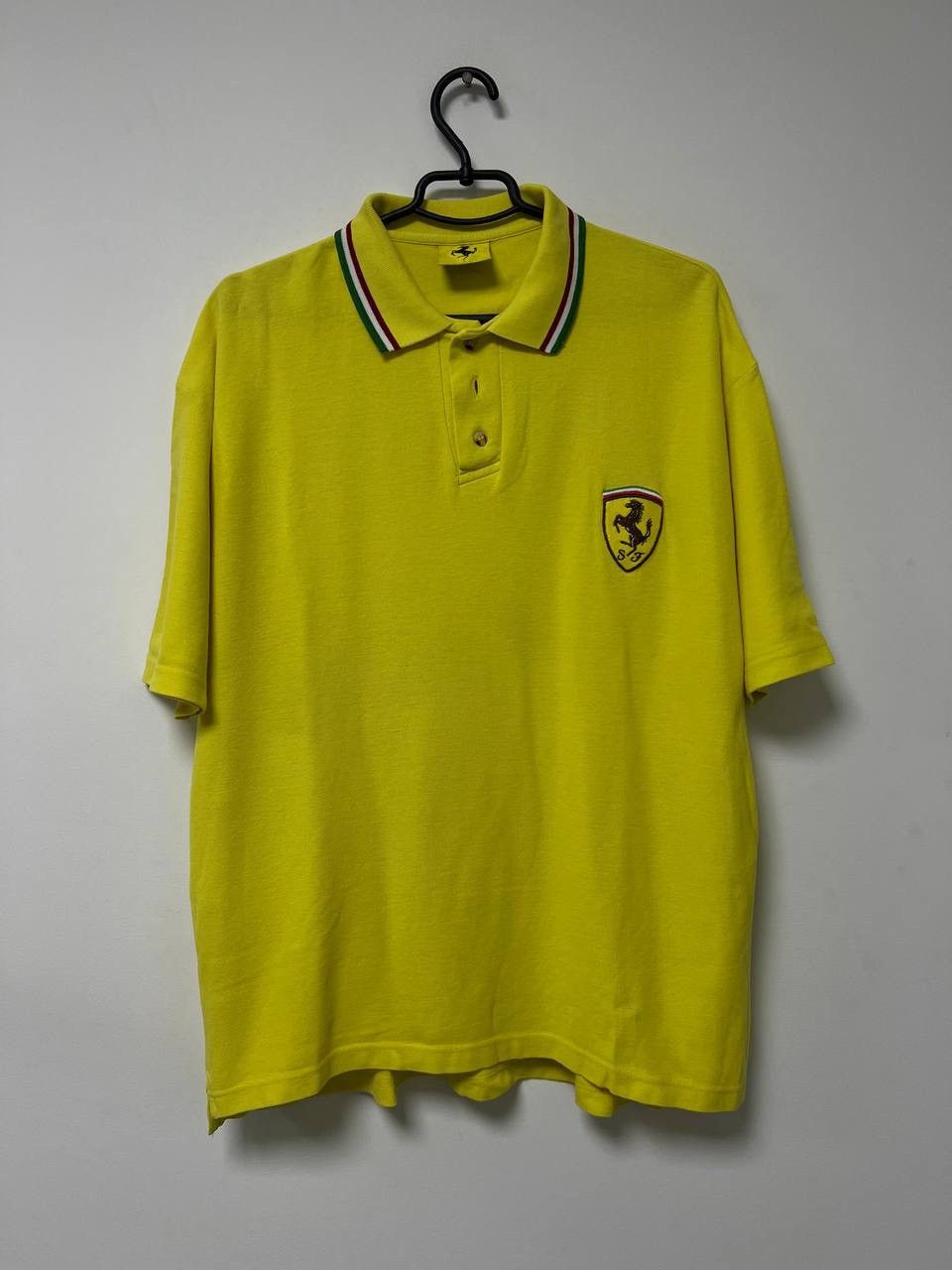 Ferrari Vintage 1996 Ferrari Formula 1 Polo F1 Schumacher 90s sz L Size US L / EU 52-54 / 3 - 2 Thumbnail