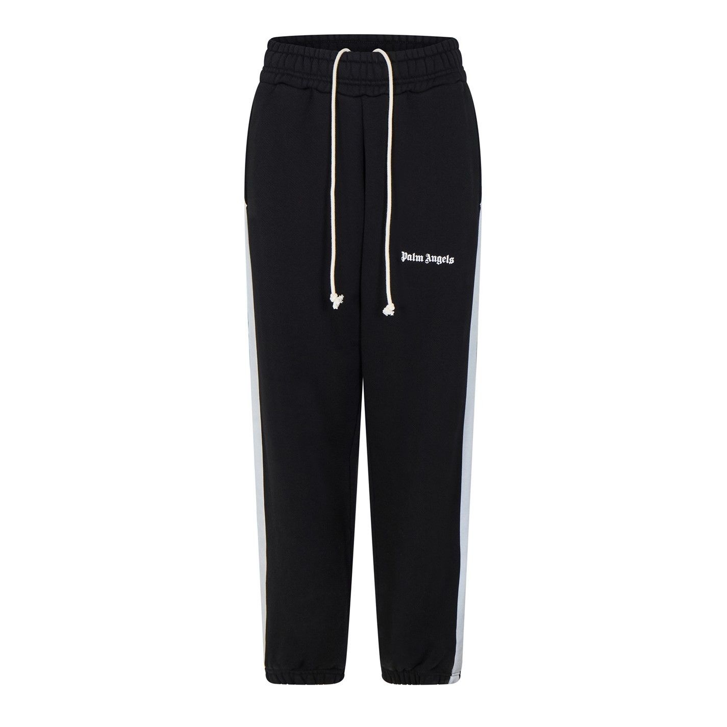 Palm Angels o1g2r1mq0325 Classic Logo Sweatpants in Black & White Size 31" - 1 Thumbnail