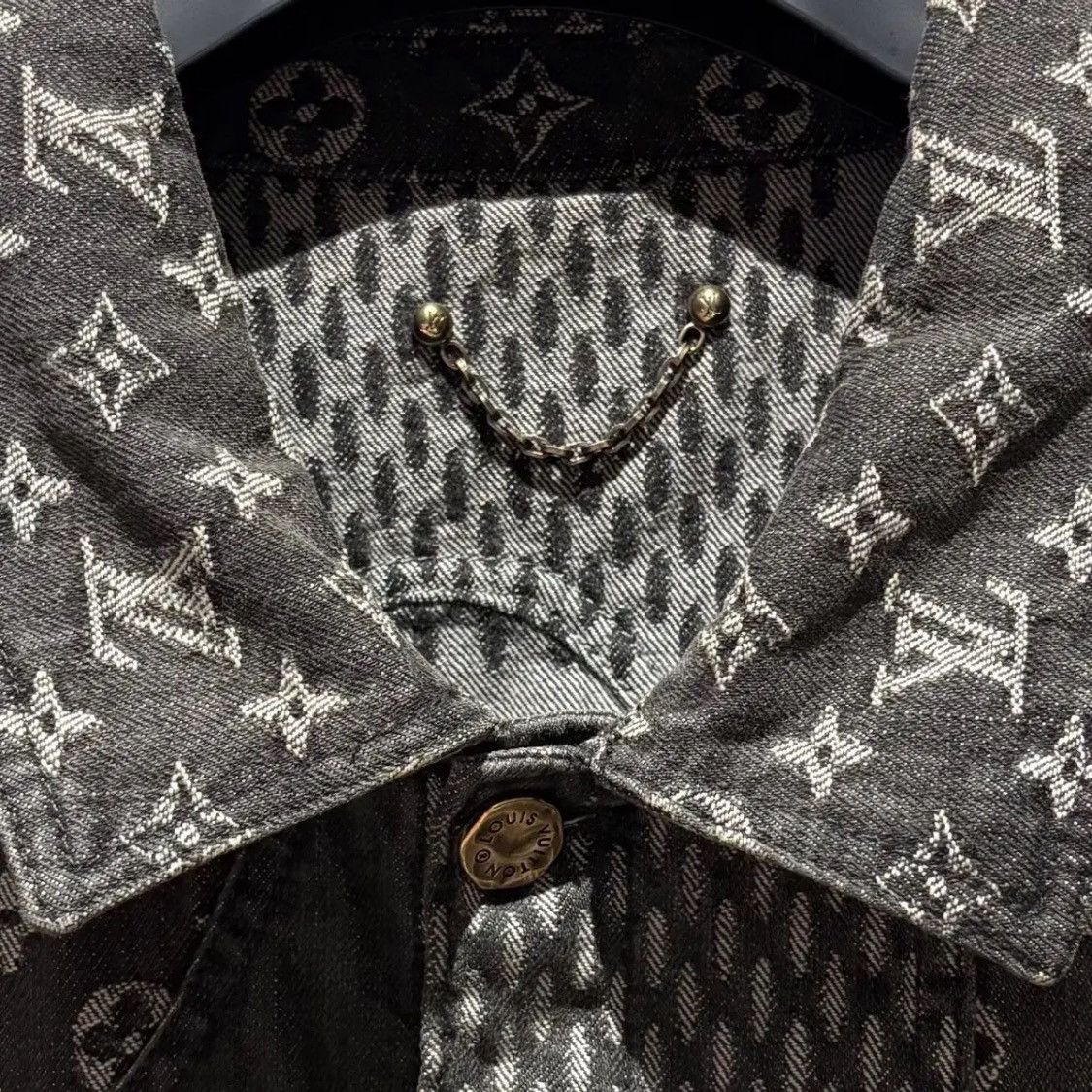 Louis Vuitton Louis Vuitton Nigo Denim Jacket Size US L / EU 52-54 / 3 - 2 Thumbnail