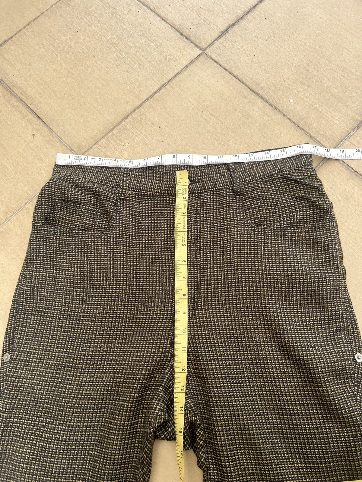 Issey Miyake Mercibeaucoup Issey Miyake Drop Crotch Acrylic Pant Size 3 Size US 32 / EU 48 - 3 Thumbnail