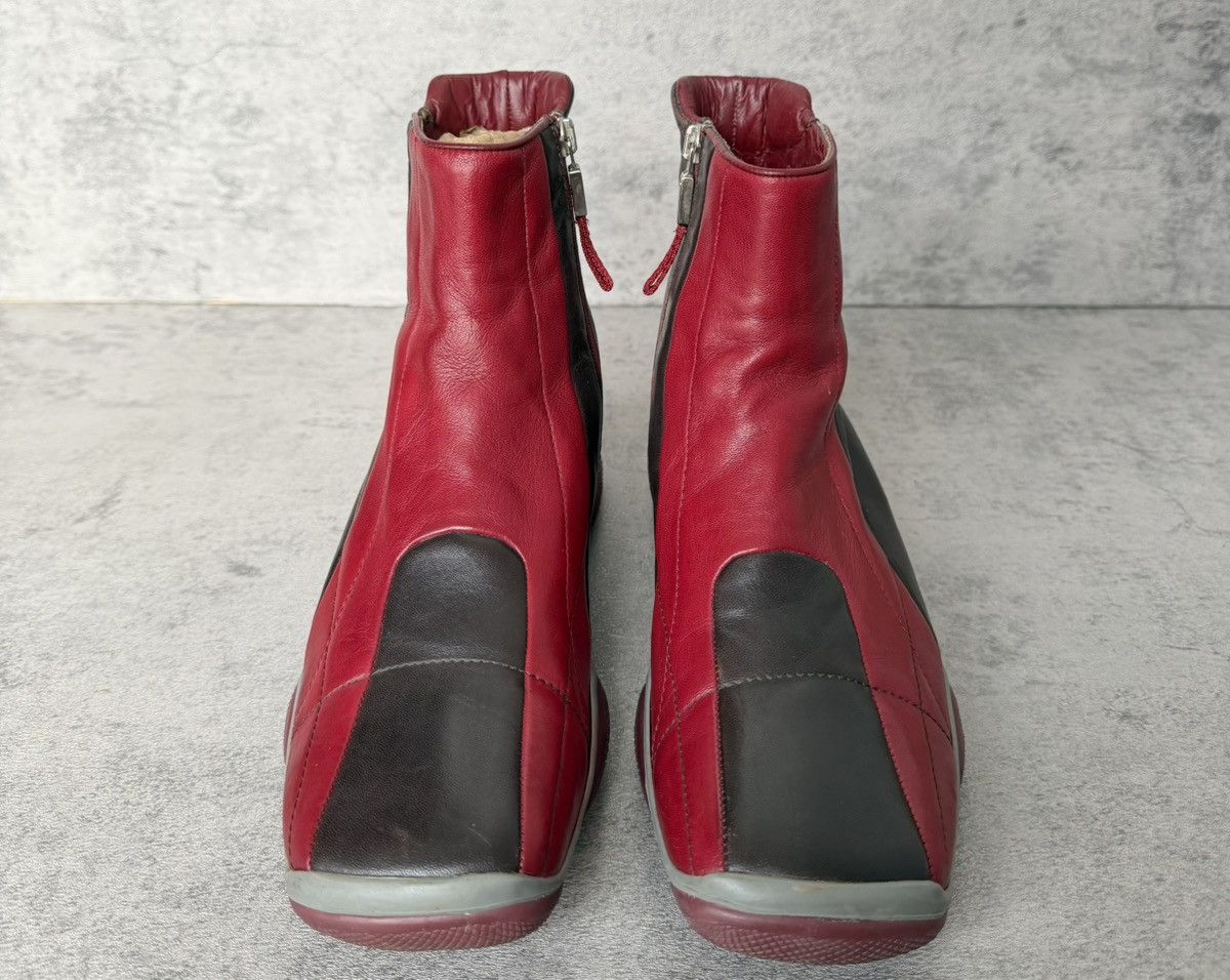 Prada PRADA SPORT - LUNA ROSSA 2000s HIGH-TOP LEATHER Size US 8 / IT 38 - 7 Thumbnail