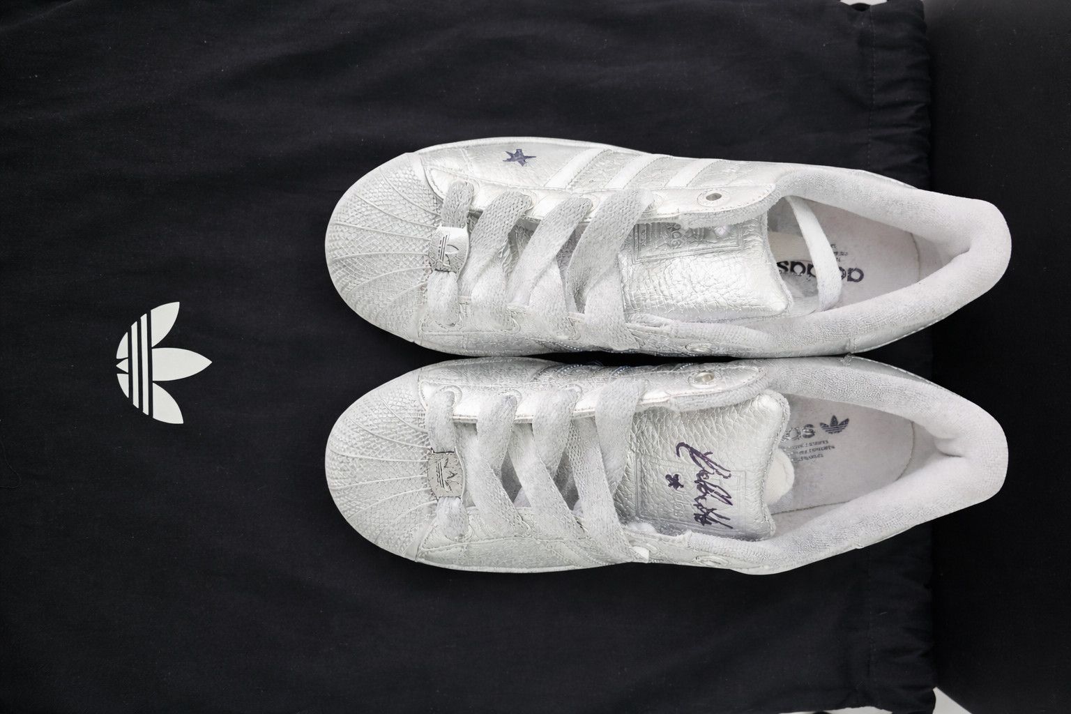 Adidas Adidas Superstar Gabbriette 1-of-1 Custom Event Winner Size US 7 / EU 40 - 4 Thumbnail