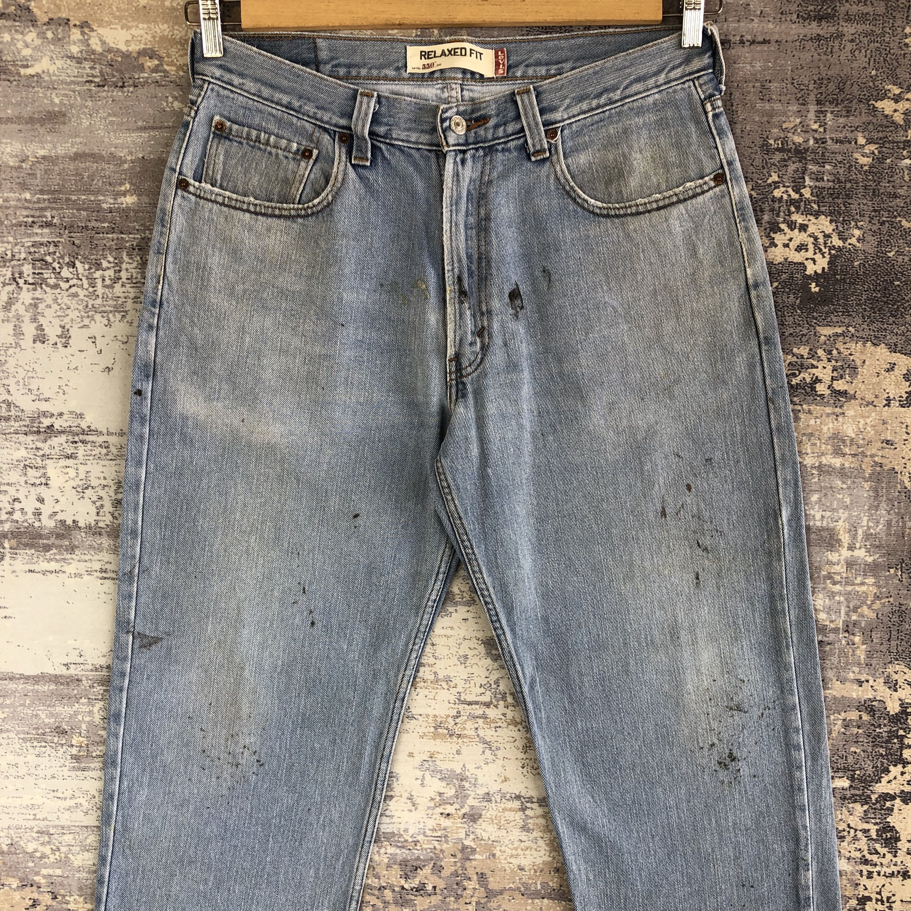 Levi's Vintage Levis Sun Faded Dirty Jeans Levi's Light Wash Denim Size US 34 / EU 50 - 3 Thumbnail
