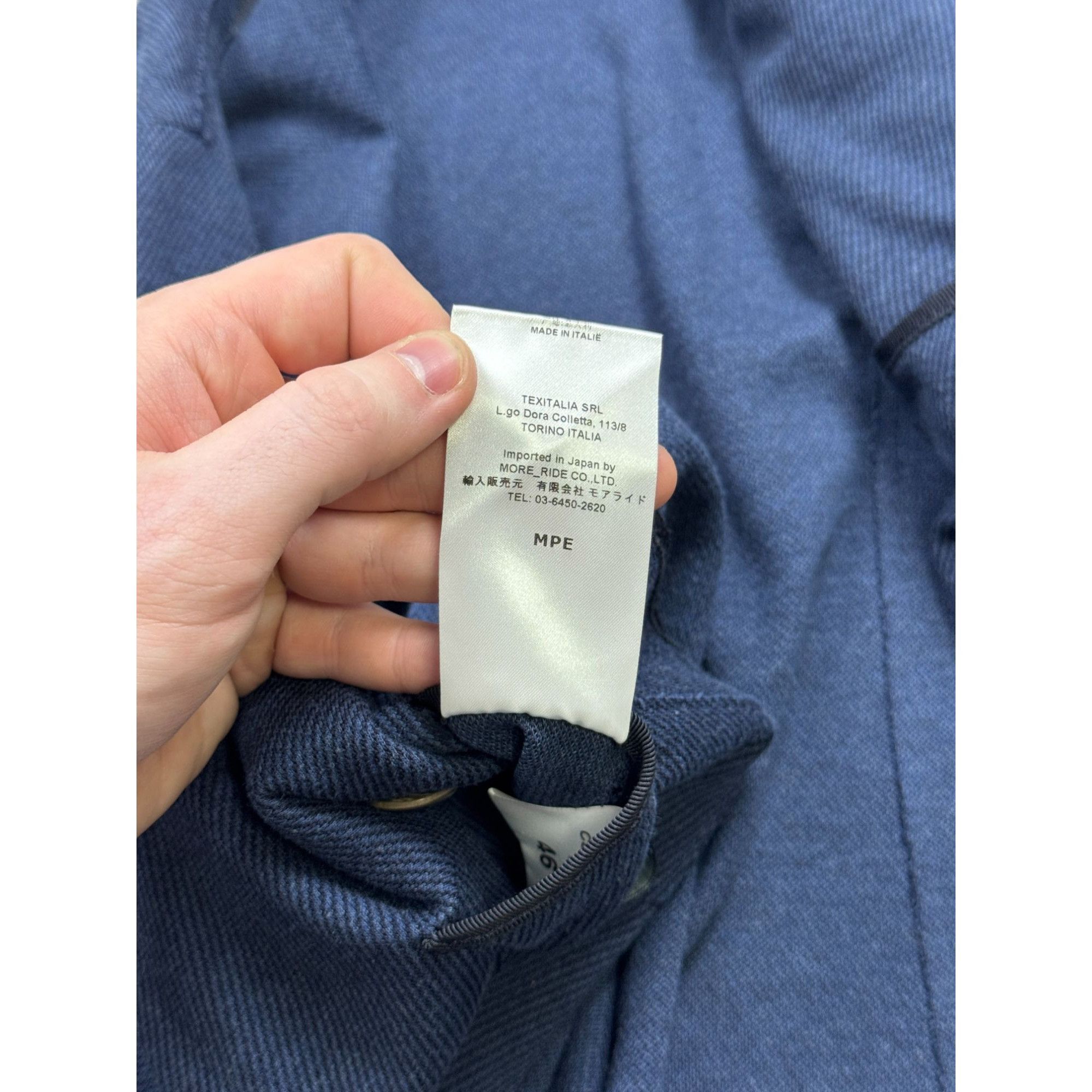 Harris Wharf London Harris Wharf London Loro Piana Material Wool Blazer (Y1285) Size 36R - 8 Thumbnail