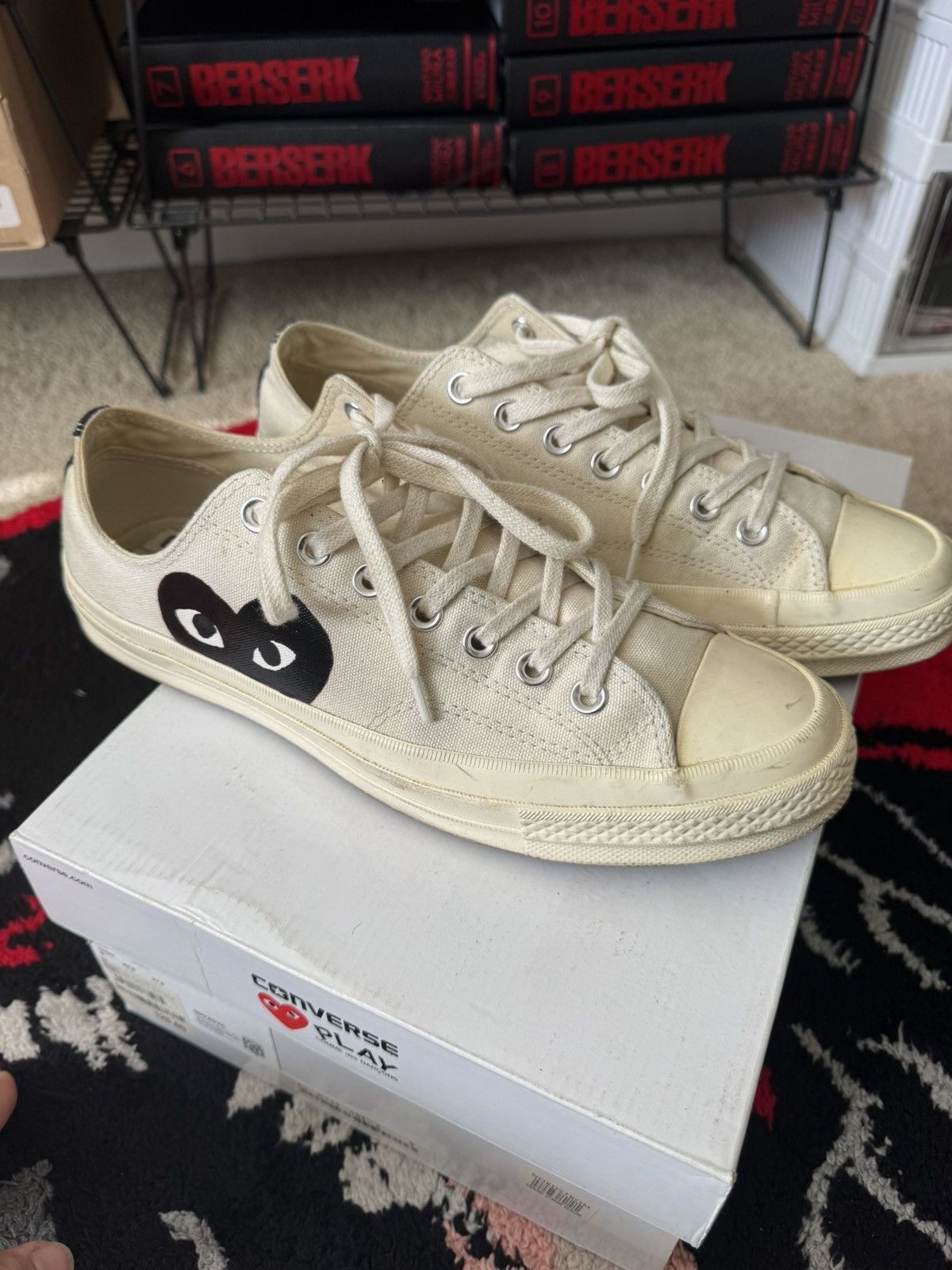 Comme des Garcons Custom Comme Des Garcon Converse Authentic Size US 9 / EU 42 - 1 Thumbnail