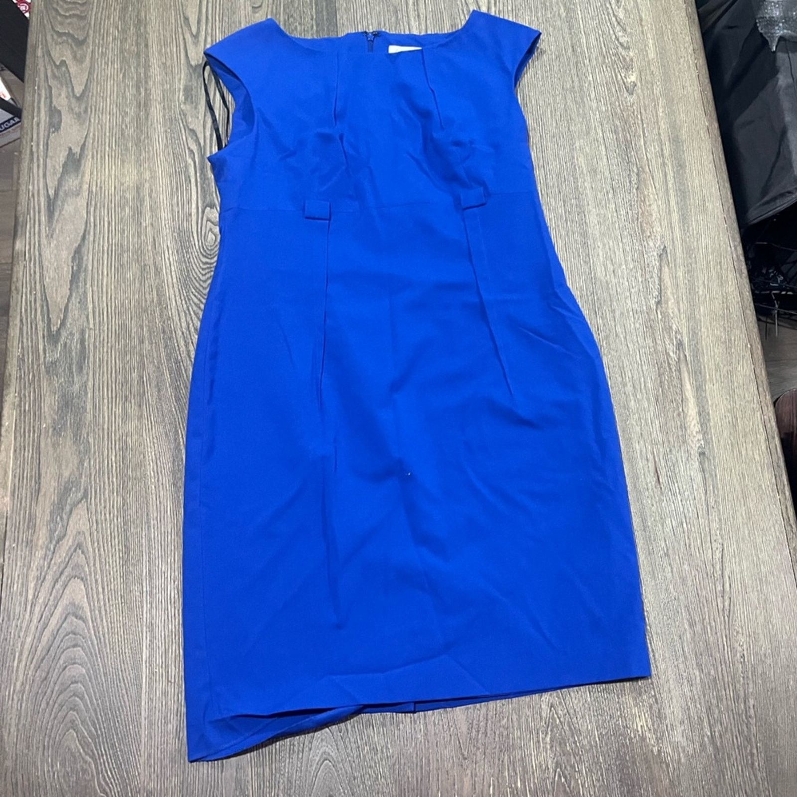 Calvin Klein Calvin Klein Sheath Dress Round Neck Stretch Royal Size 14 Size XL / US 12-14 / IT 48-50 - 1 Thumbnail