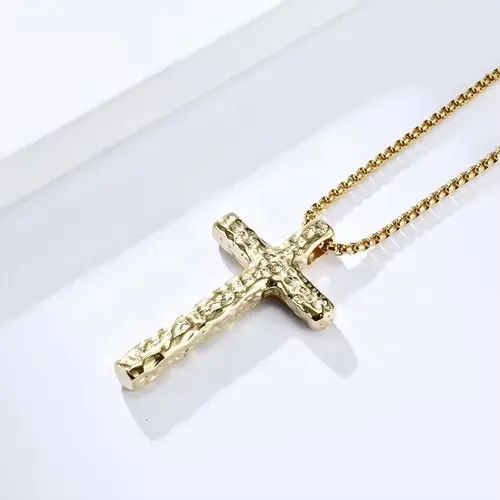Jewelry Akimoto x Kouno nugget cross pendant necklace Size ONE SIZE - 4 Thumbnail
