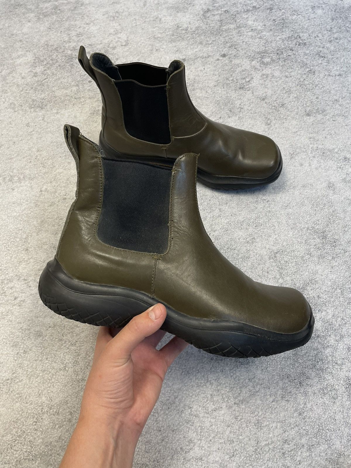 Prada Prada ankle leather boots Size US 9 / EU 42 - 1 Thumbnail