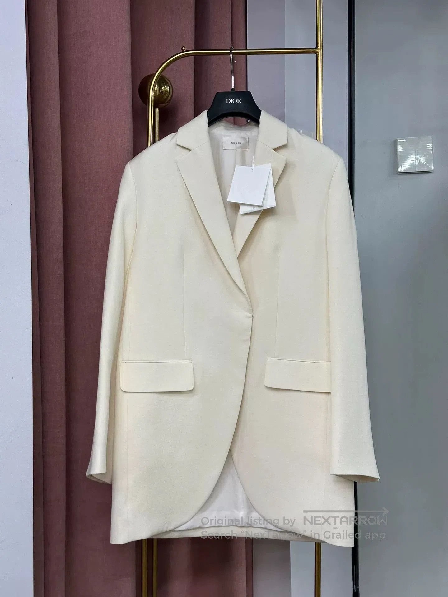 The Row The Row White Blazer Jacket. Size US M / EU 48-50 / 2 - 1 Thumbnail