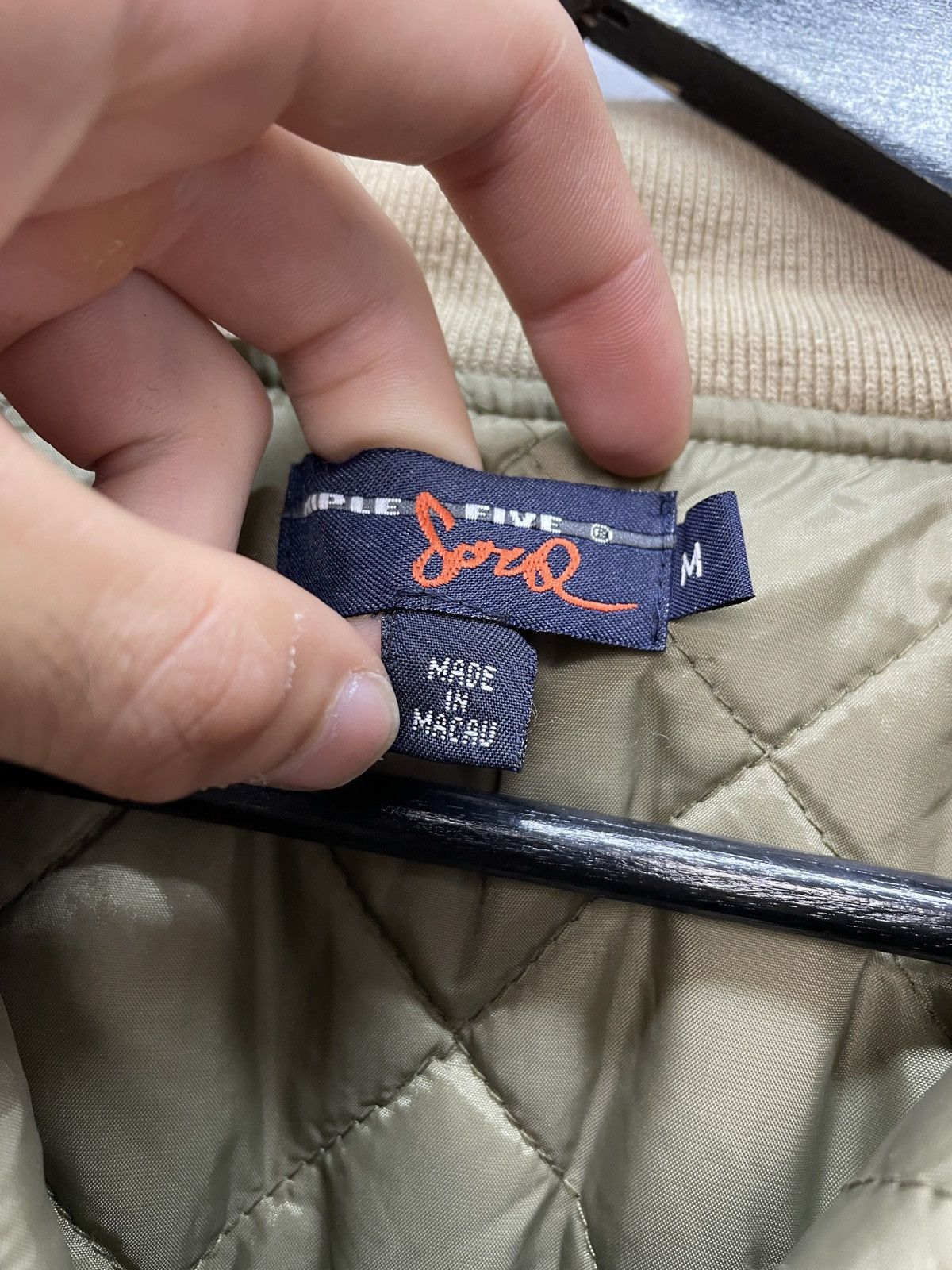 Triple 5 Soul Triple Five Soul Tech Bomber Archive Utility NYLON WOOL Hbrd Size M / US 6-8 / IT 42-44 - 19 Thumbnail