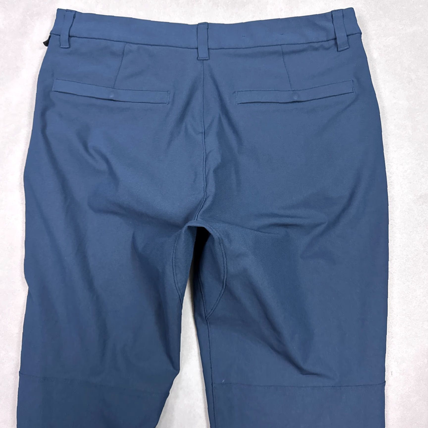Lululemon Lululemon Pants Mens 34x30 Blue Commission Slim Commute Read Description Hole Size US 34 / EU 50 - 4 Thumbnail