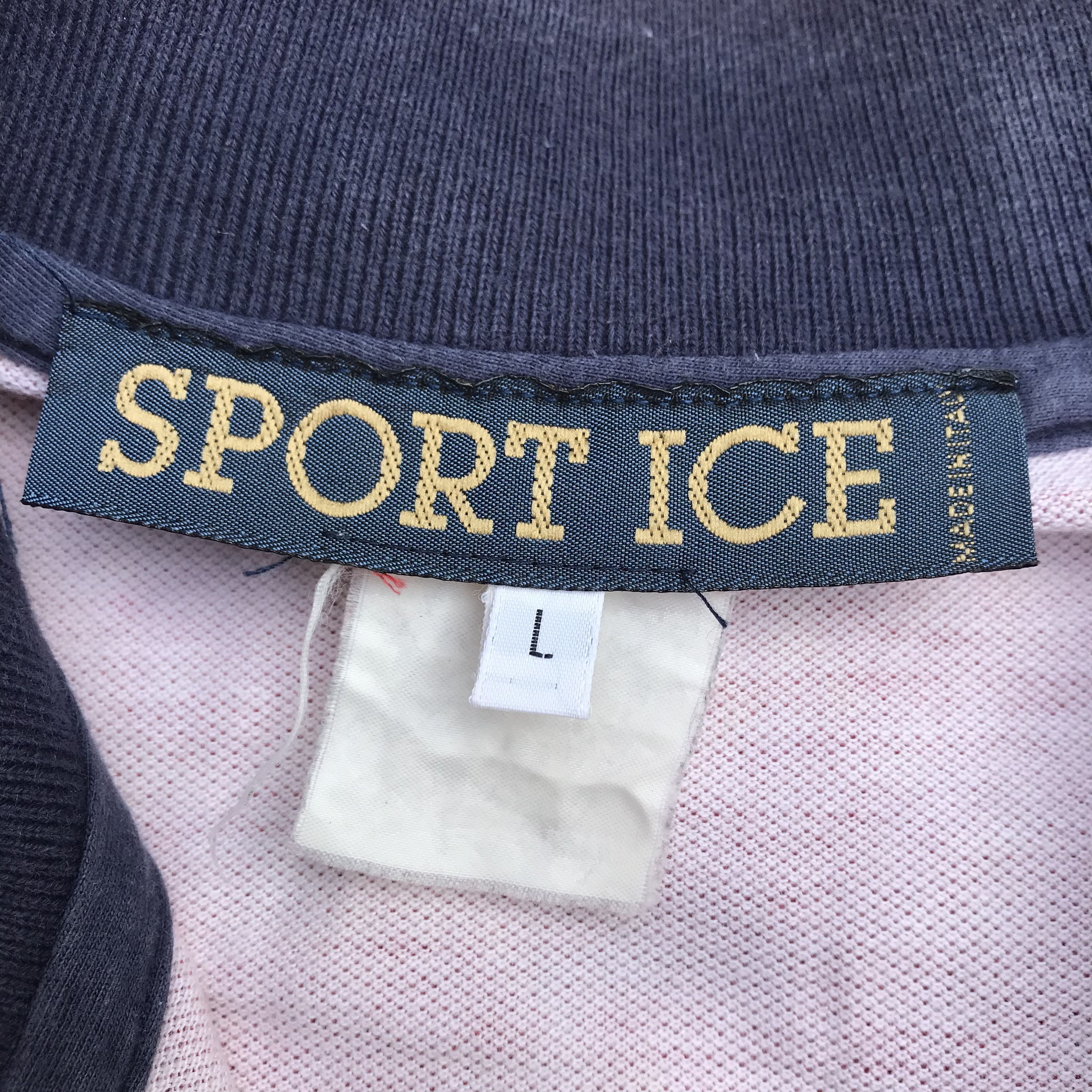 Iceberg × Vintage Vintage Sport Ice Italy Iceberg history Polo Shirt Red Navy Size US XL / EU 56 / 4 - 8 Thumbnail