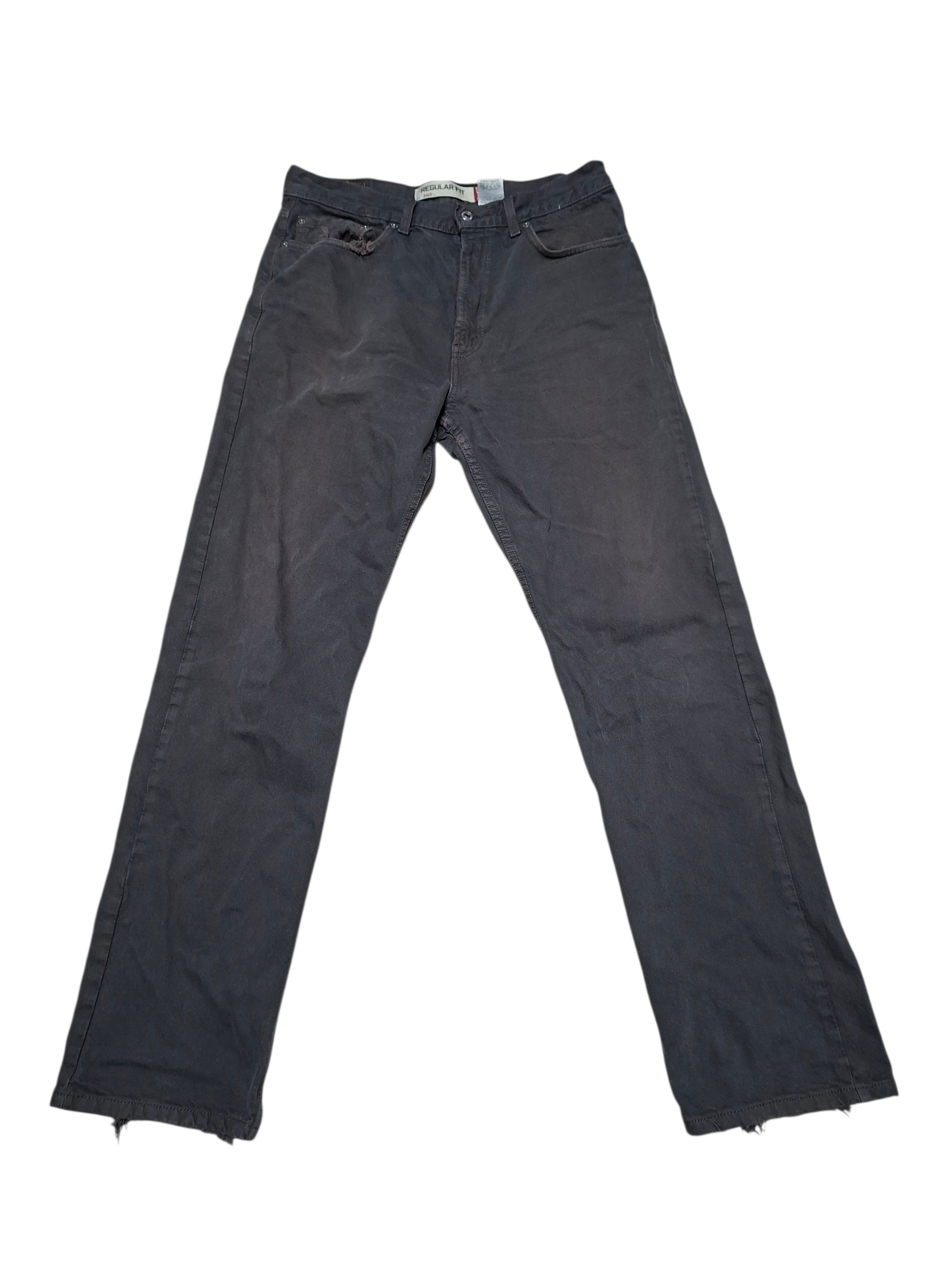 Levi's Vintage Clothing LEVIS 505 VINTAGE REGULAR FIT FADED DISTRESSED JEANS DENIM Size US 33 - 1 Thumbnail