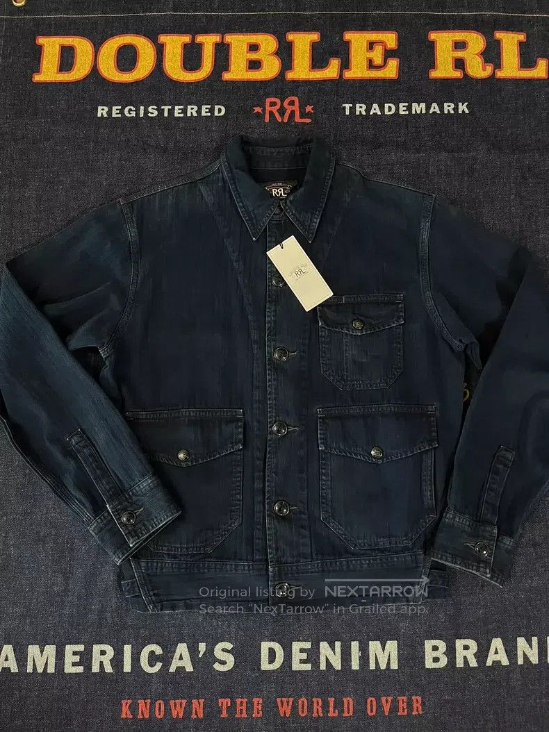 RRL Ralph Lauren RRL Ralph Lauren Exclusive blue dye jacket, Depp's same he Size US S / EU 44-46 / 1 - 3 Thumbnail
