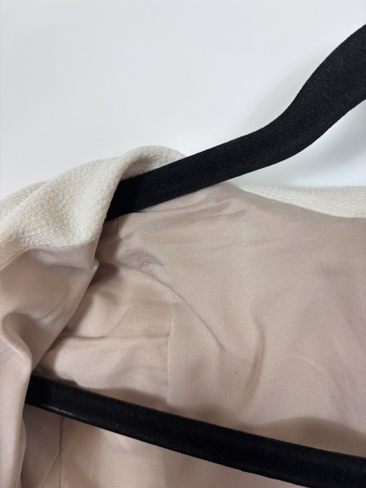Aritzia Wilfred Aritzia Montesson Women’s Beige Ivory Moto Jacket Size S / US 4 / IT 40 - 15 Thumbnail