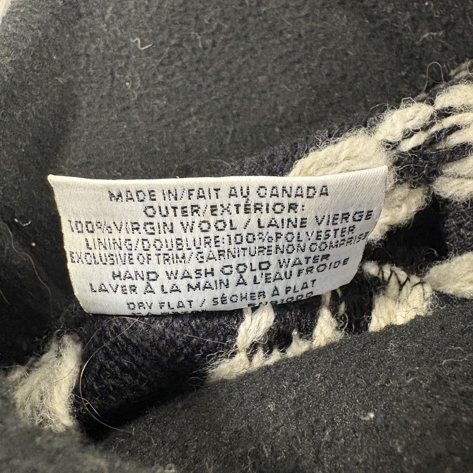 & Other Stories Merkley Unisex Beanie Hat 100% Virgin Wool Fair Black OS Size ONE SIZE - 4 Thumbnail